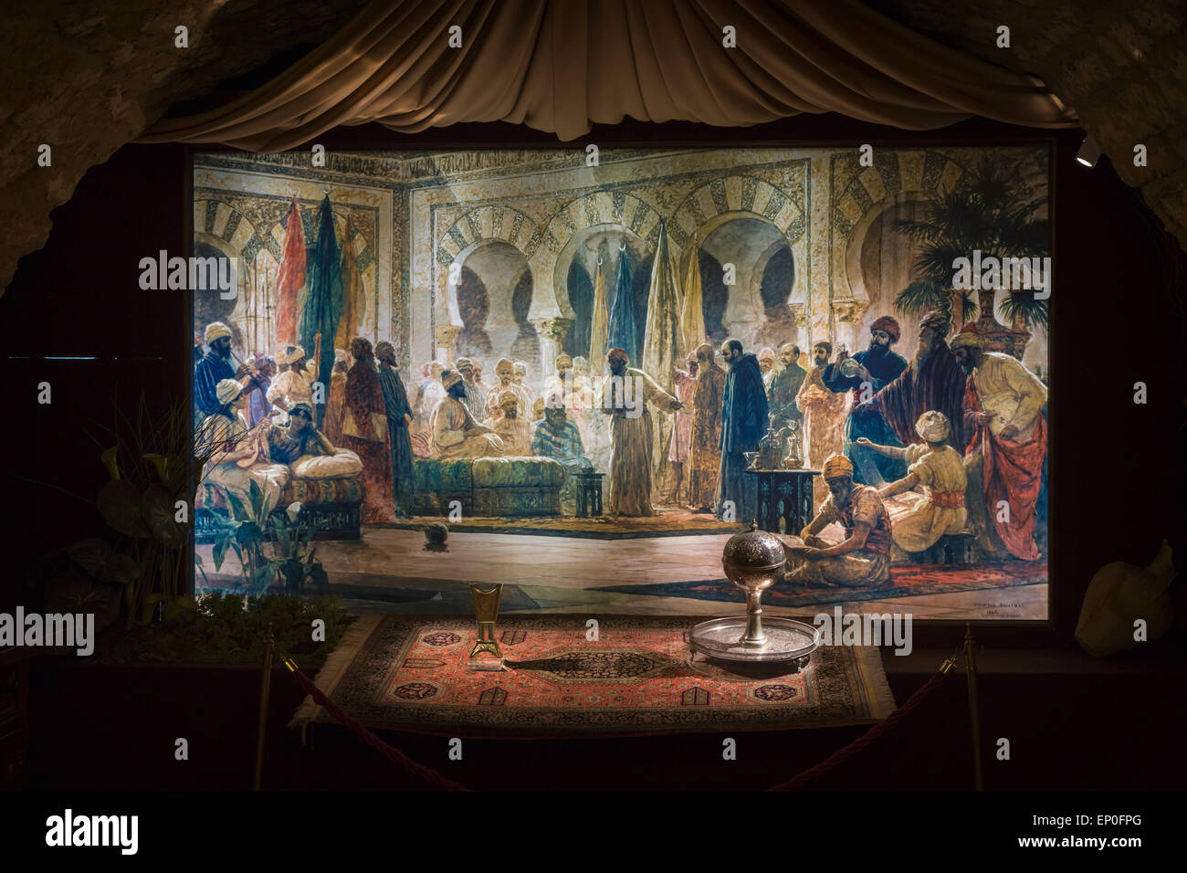 Cordoba, Provinz Córdoba, Andalusien, Südspanien.   Das Museo Vivo de al-Andalus (The Living Museum von Andalusien). Stockfoto