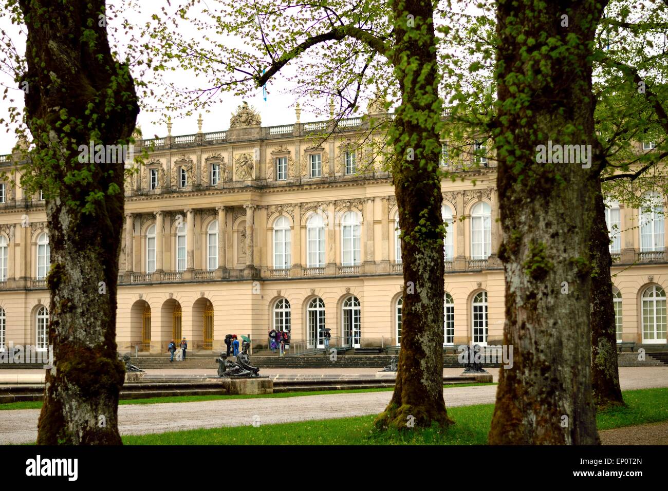 Herrenchiemsee Palace, See Chiemsee, Bayern, Oberbayern Stockfoto