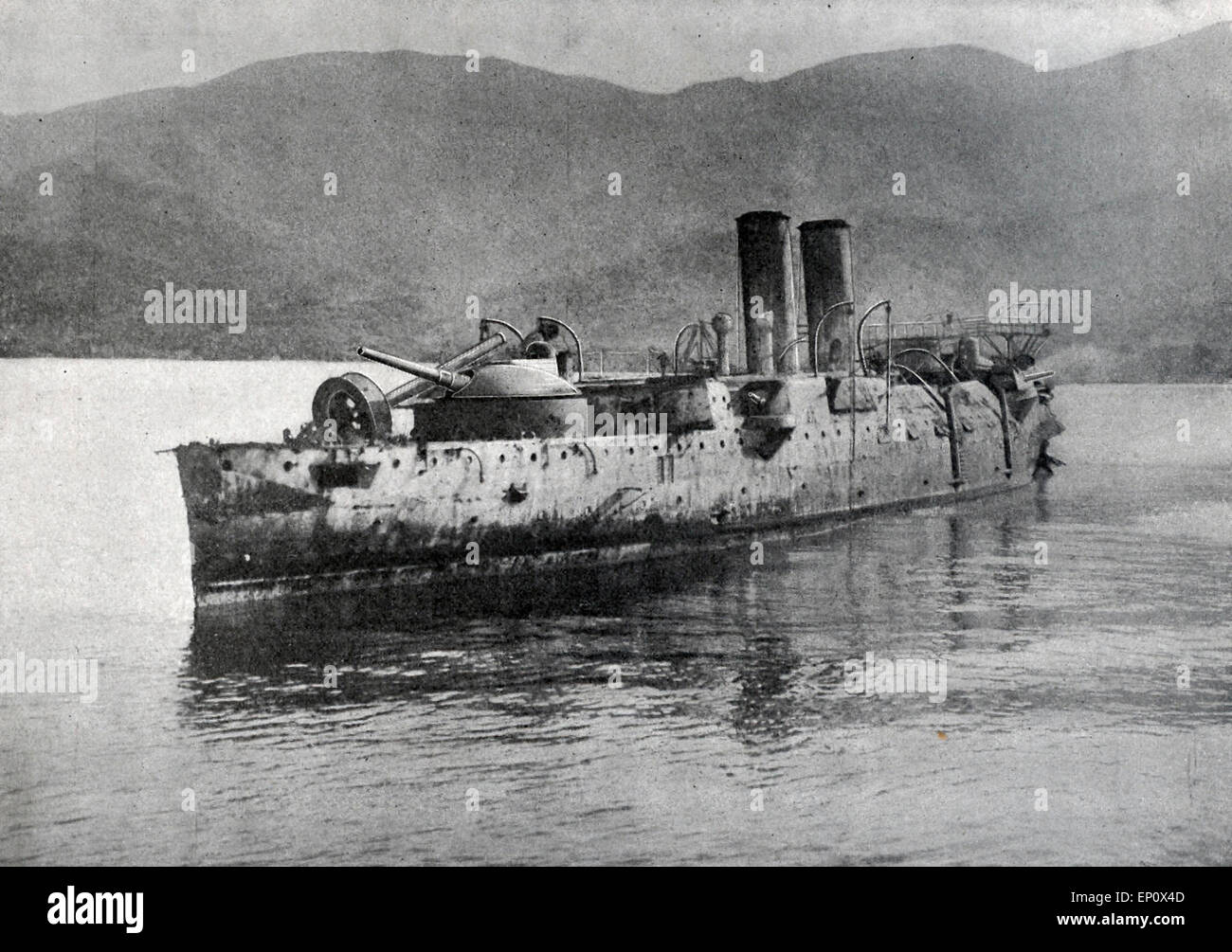 Die schlacht von santiago de cuba Fotos und Bildmaterial in hoher