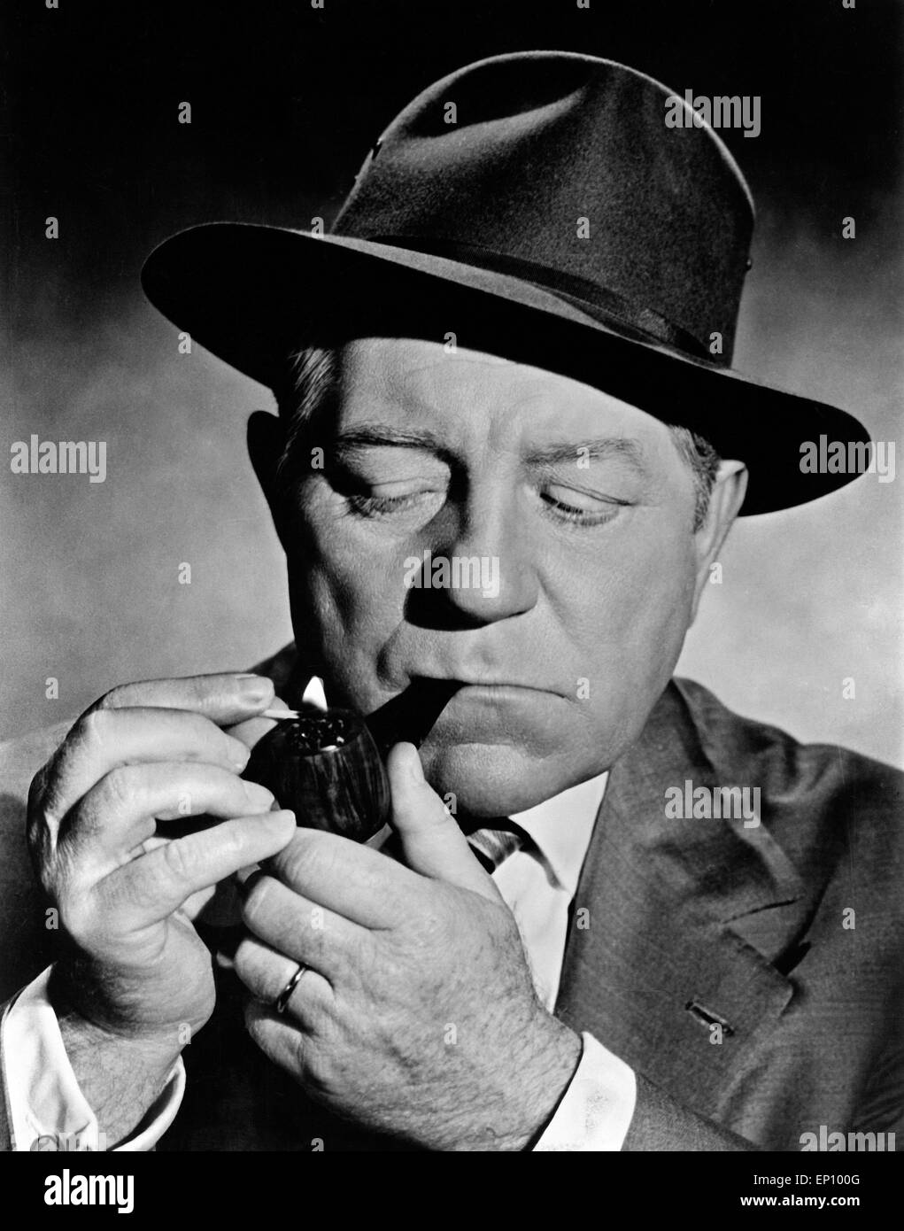 Maigret neigen un Piege; Frankreich 1958, Regie: Jean Delannoy, Monia: Jean Gabin Stockfoto