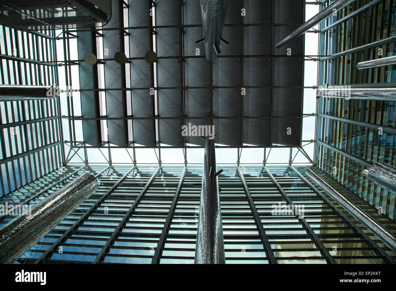 Innere des Britomart Transport Centre, Auckland CBD, Nordinsel, Neuseeland Stockfoto