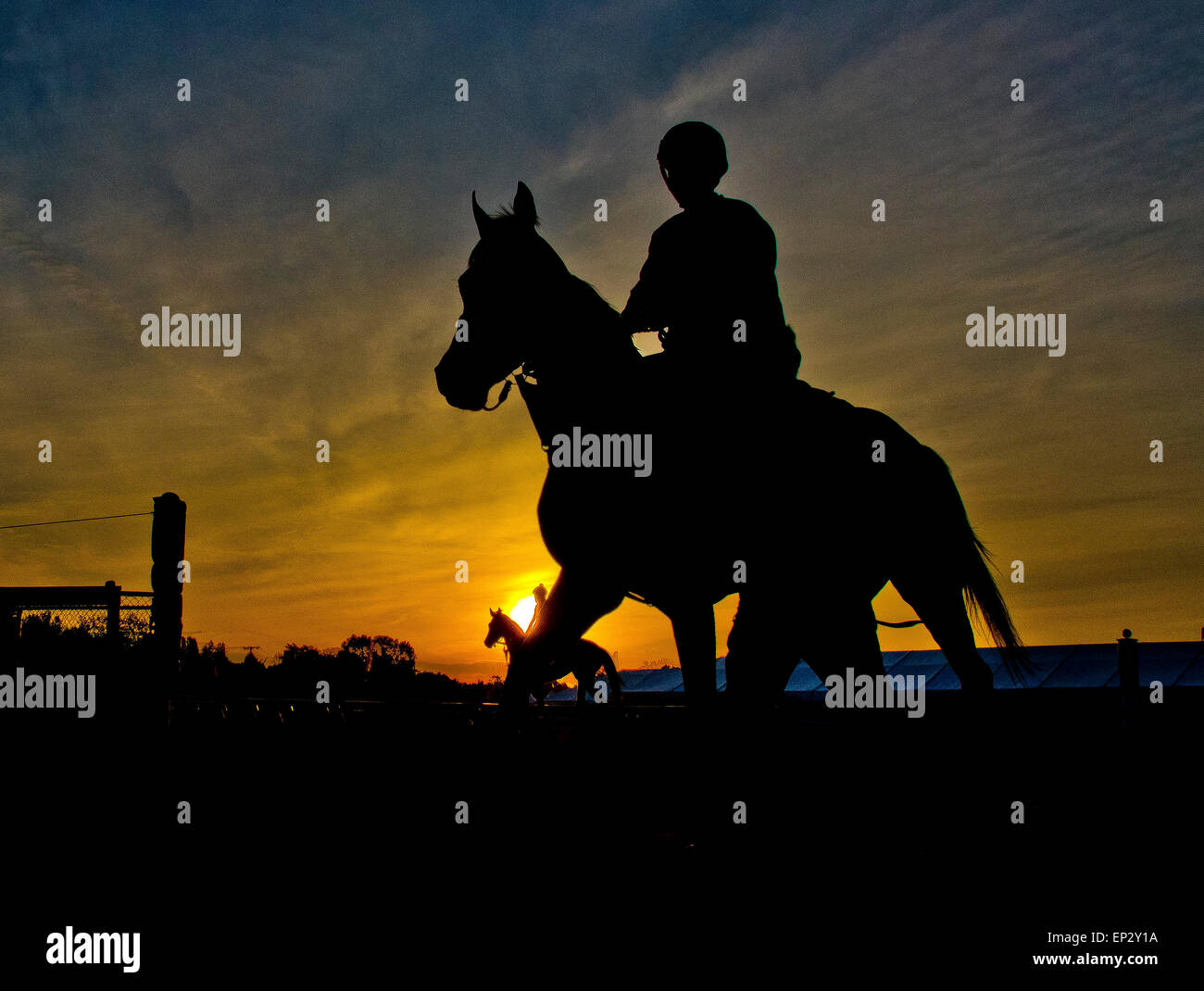 Baltimore, Maryland, USA. 13. Mai 2015. 13. Mai 2015: Pimlico Race Course aufwacht und Preakness Woche tritt in vollem Gange in Baltimore, Maryland. Scott Serio/ESW/Cal Sport Media/Alamy Live-Nachrichten Stockfoto