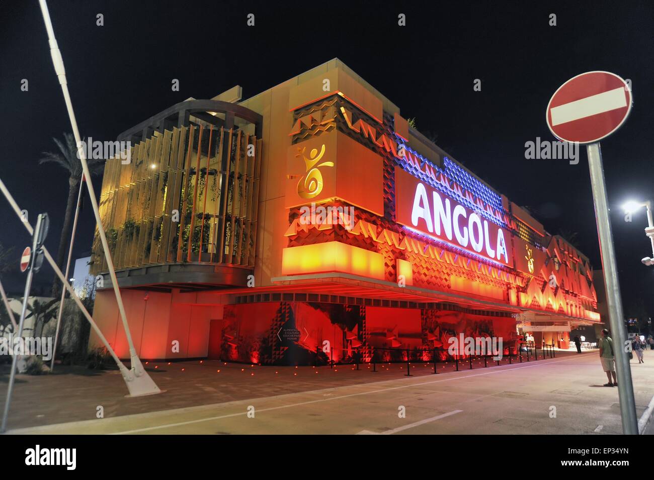 Mailand (Italien), World Ausstellung Expo 2015, die Angola-Pavillon Stockfoto