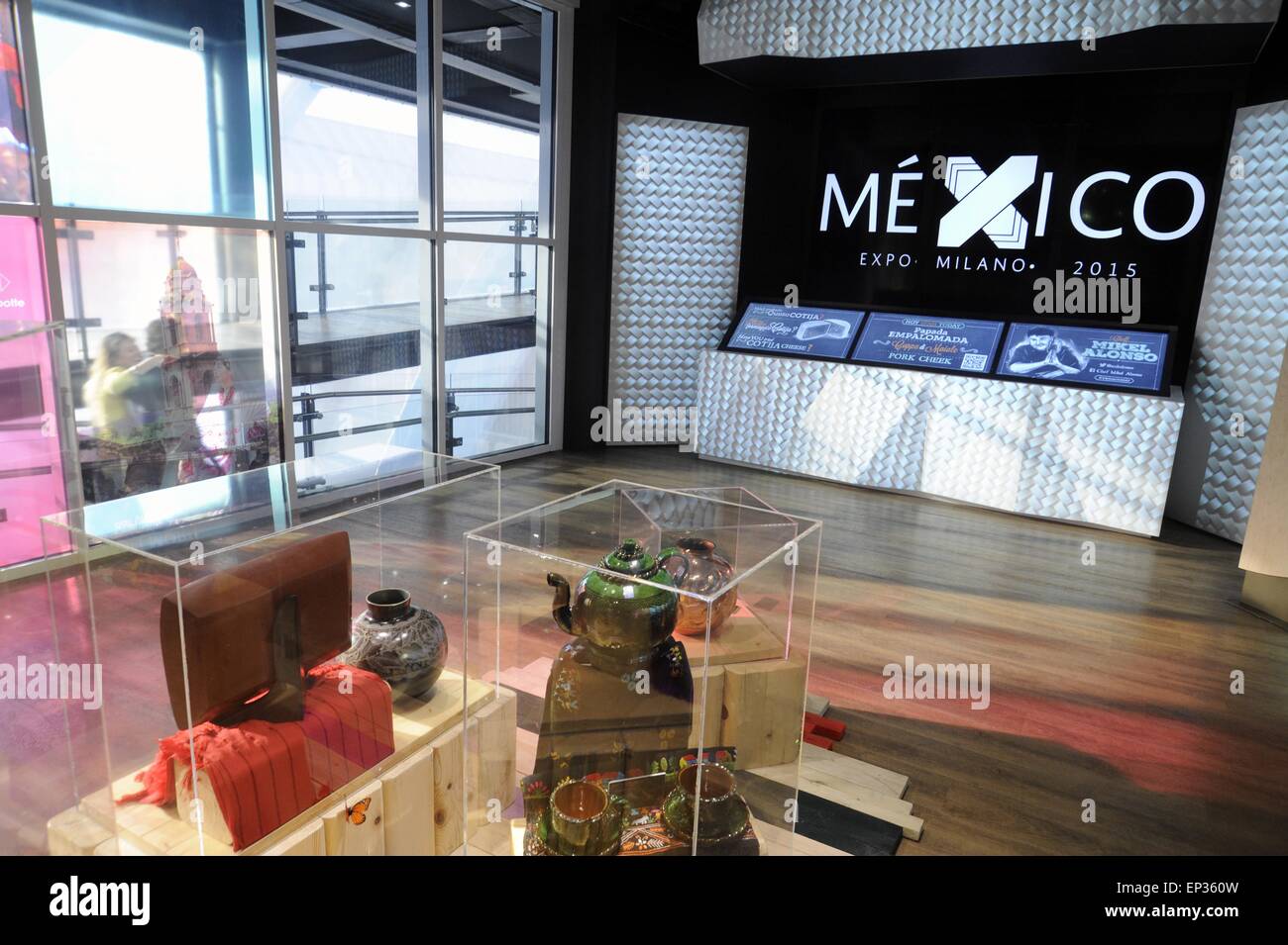 Mailand (Italien), World Ausstellung Expo 2015, die Mexiko-Pavillon Stockfoto