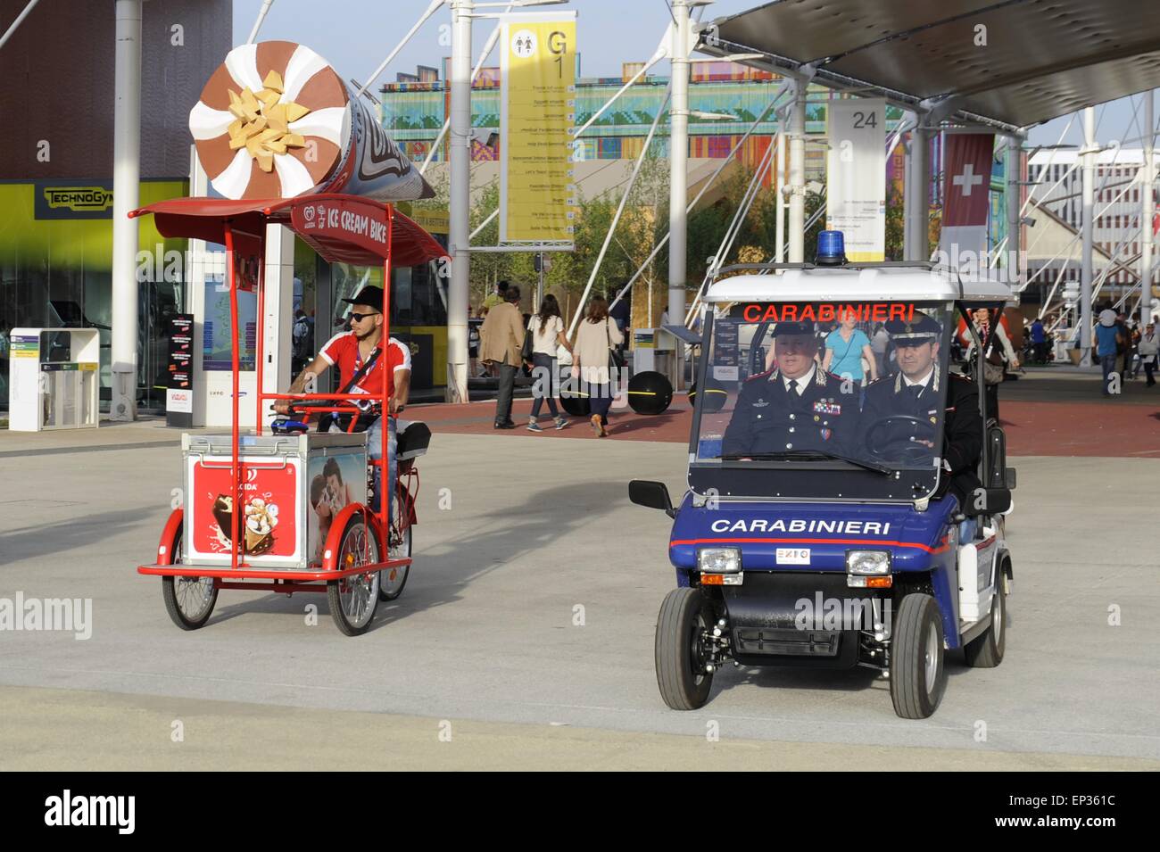 Mailand (Italien), der World Ausstellung Expo 2015 Stockfoto