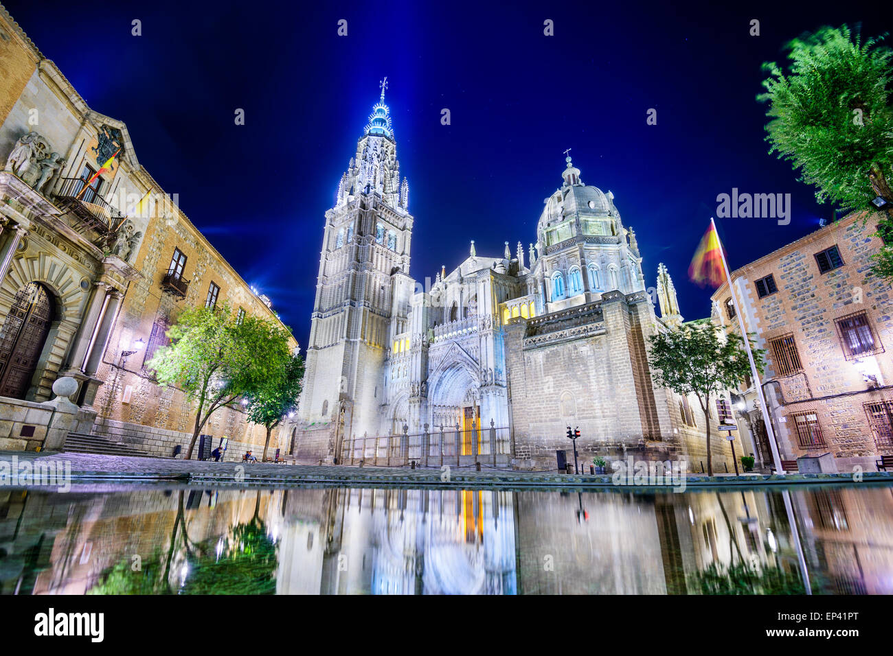 Toledo, Spanien bei den Primaten-Kathedrale der Heiligen Maria von Toledo. Stockfoto