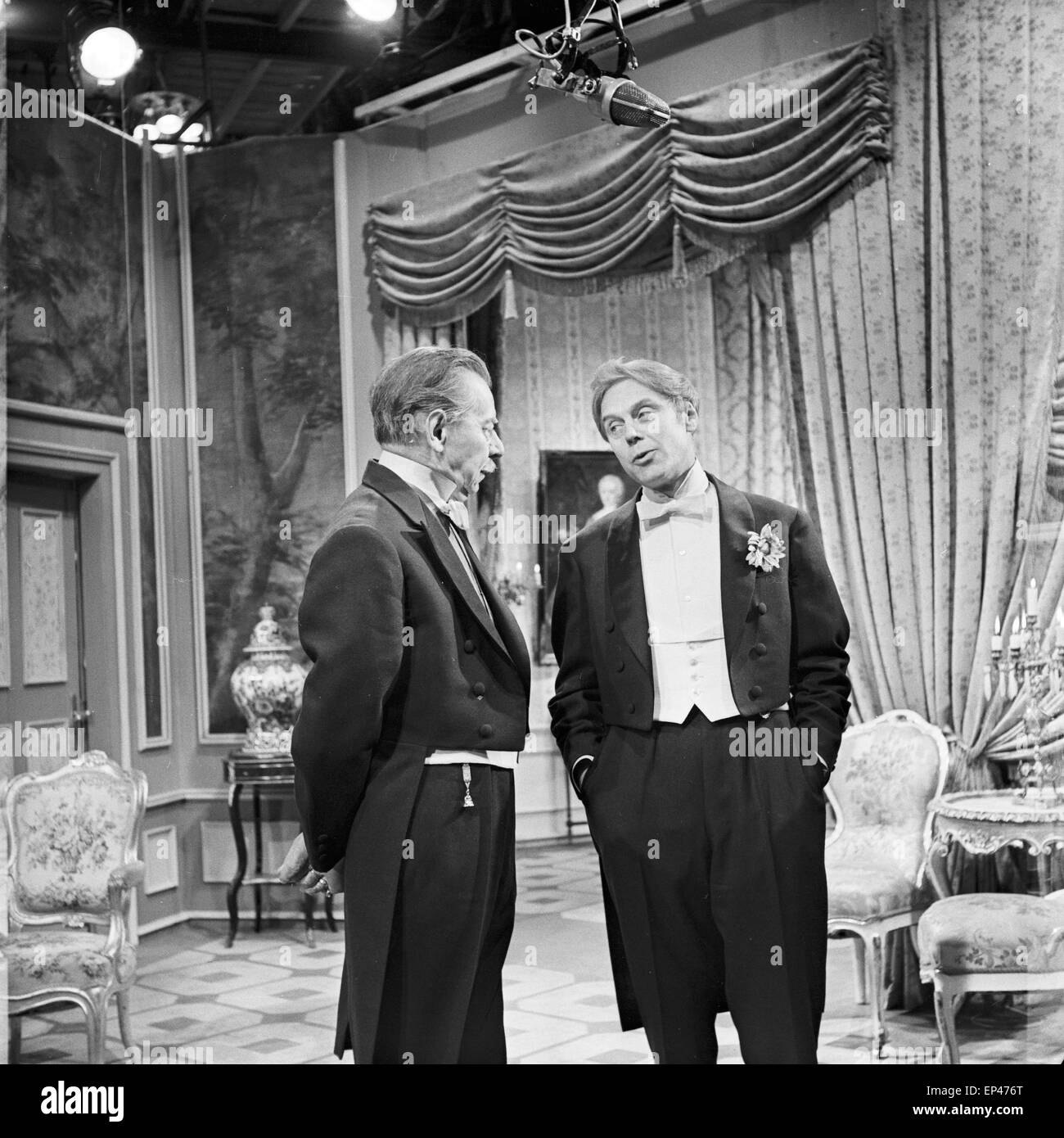 Ein Verkaufsprozesse Gatte, Fernsehfilm, Deutschland 1958, Regie: Hanns Farenburg, Monia: Peter Frank, Paul Henckels Stockfoto