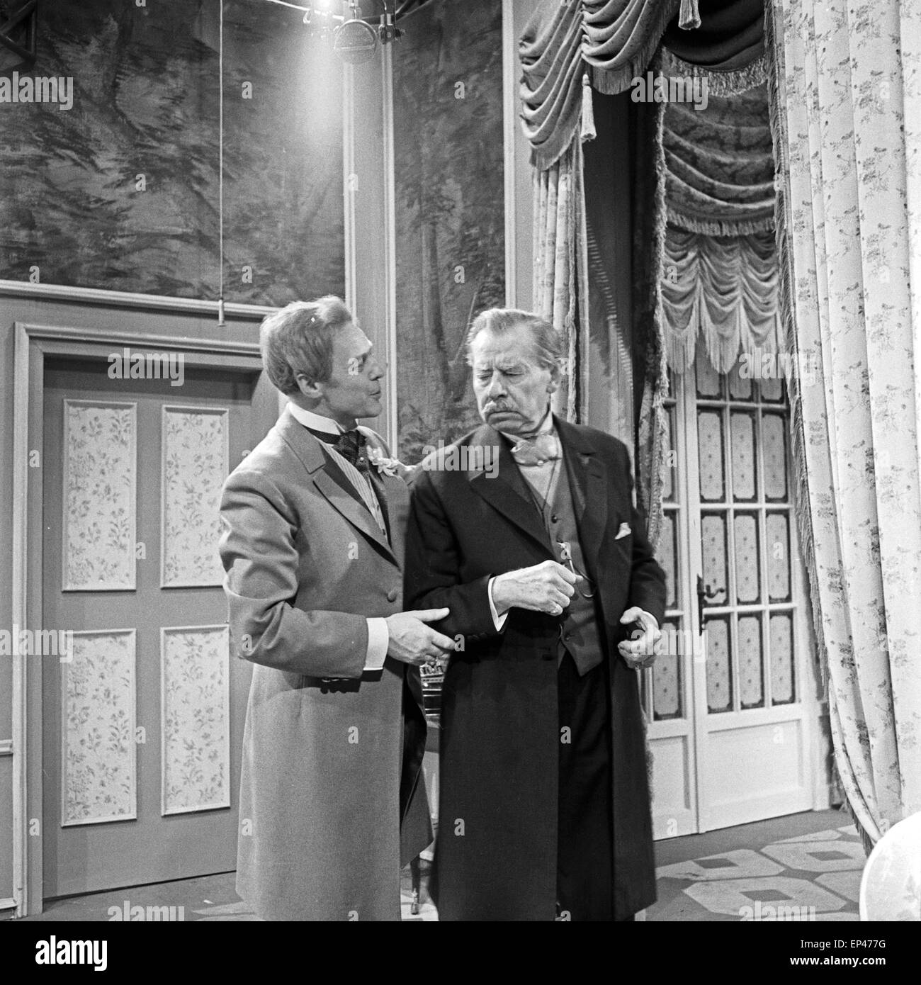 Ein Verkaufsprozesse Gatte, Fernsehfilm, Deutschland 1958, Regie: Hanns Farenburg, Monia: Paul Henckels Stockfoto