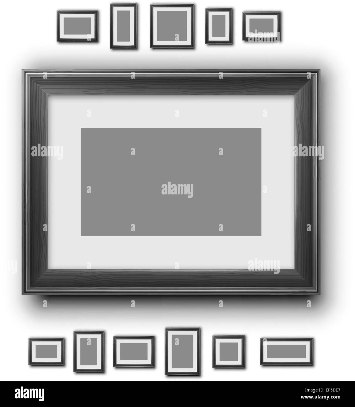 Rahmen-set Stock Vektor