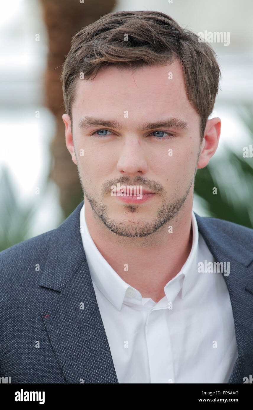 Cannes, Frankreich. 14. Mai 2015. Nicholas Hoult Actor Mad Max: Fury Road, Photocall 68 Th Cannes Film-Festival Cannes, Frankreich 14. Mai 2015 Dit77847 Credit: Allstar Bild Bibliothek/Alamy Live-Nachrichten Stockfoto