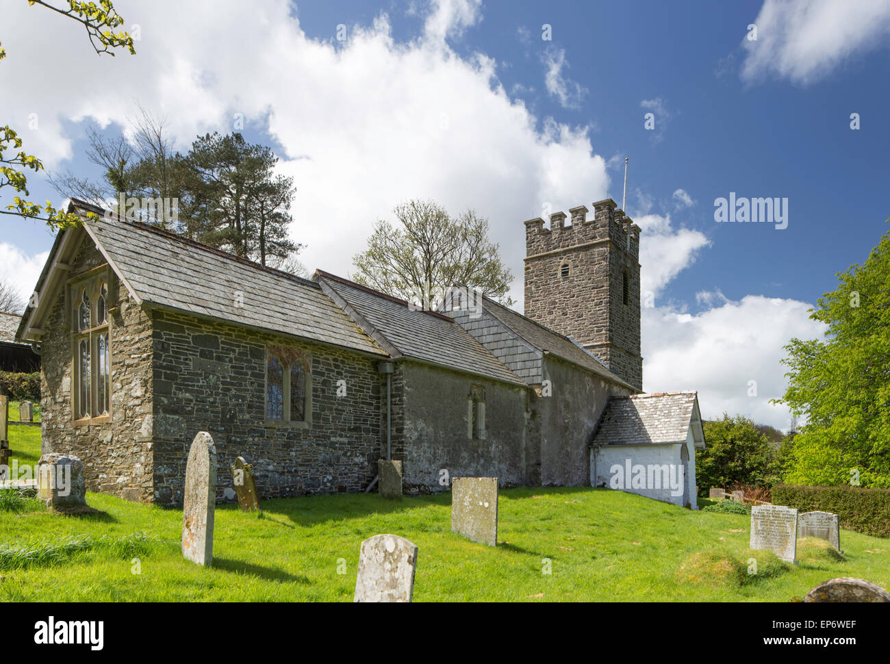 St Mary's Church, Oare, Exmoor National Park, Somerset, England, Großbritannien Stockfoto