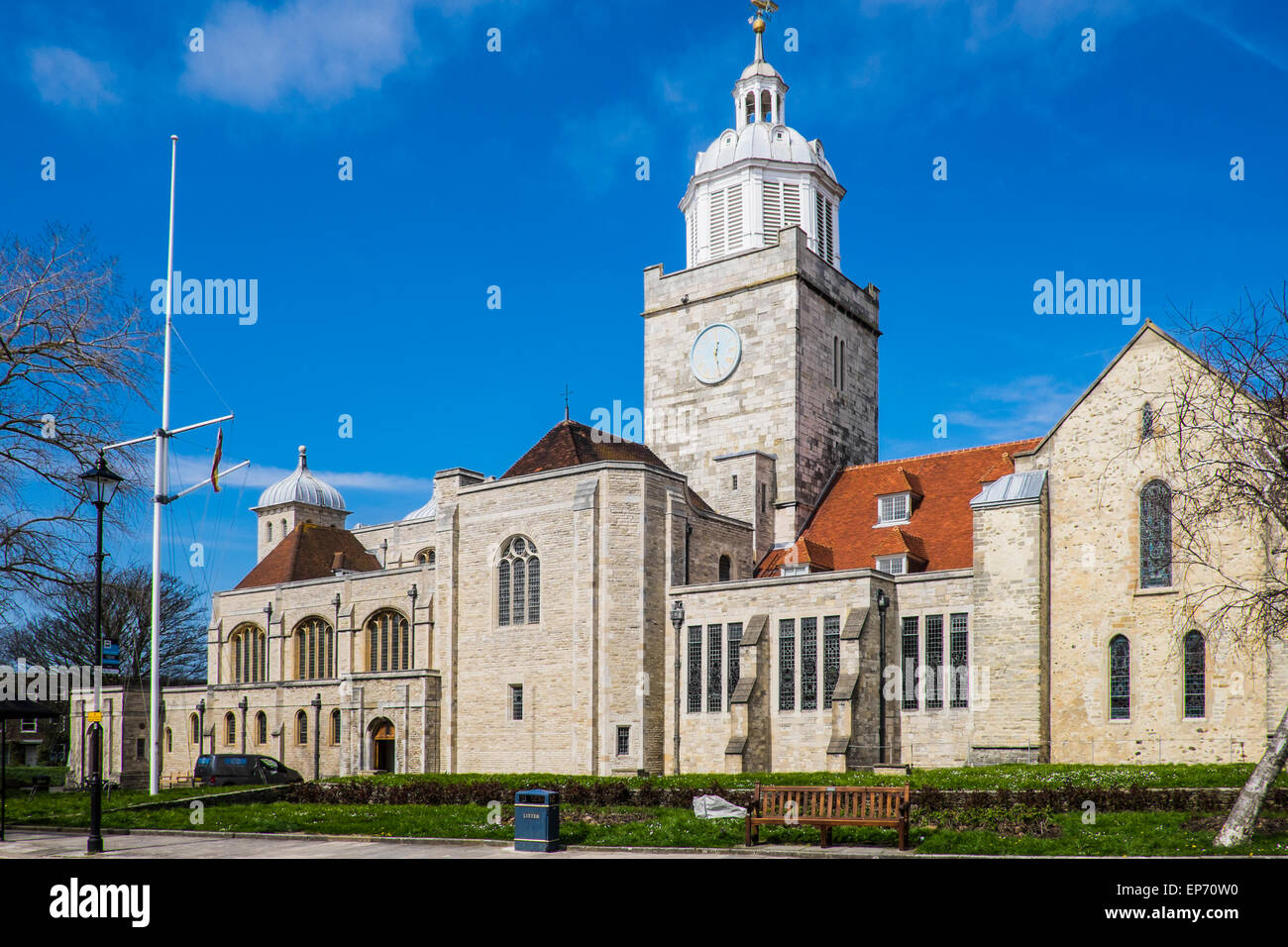 Portsmouth anglikanische Kathedrale - Portsmouth, England, U.K Stockfoto