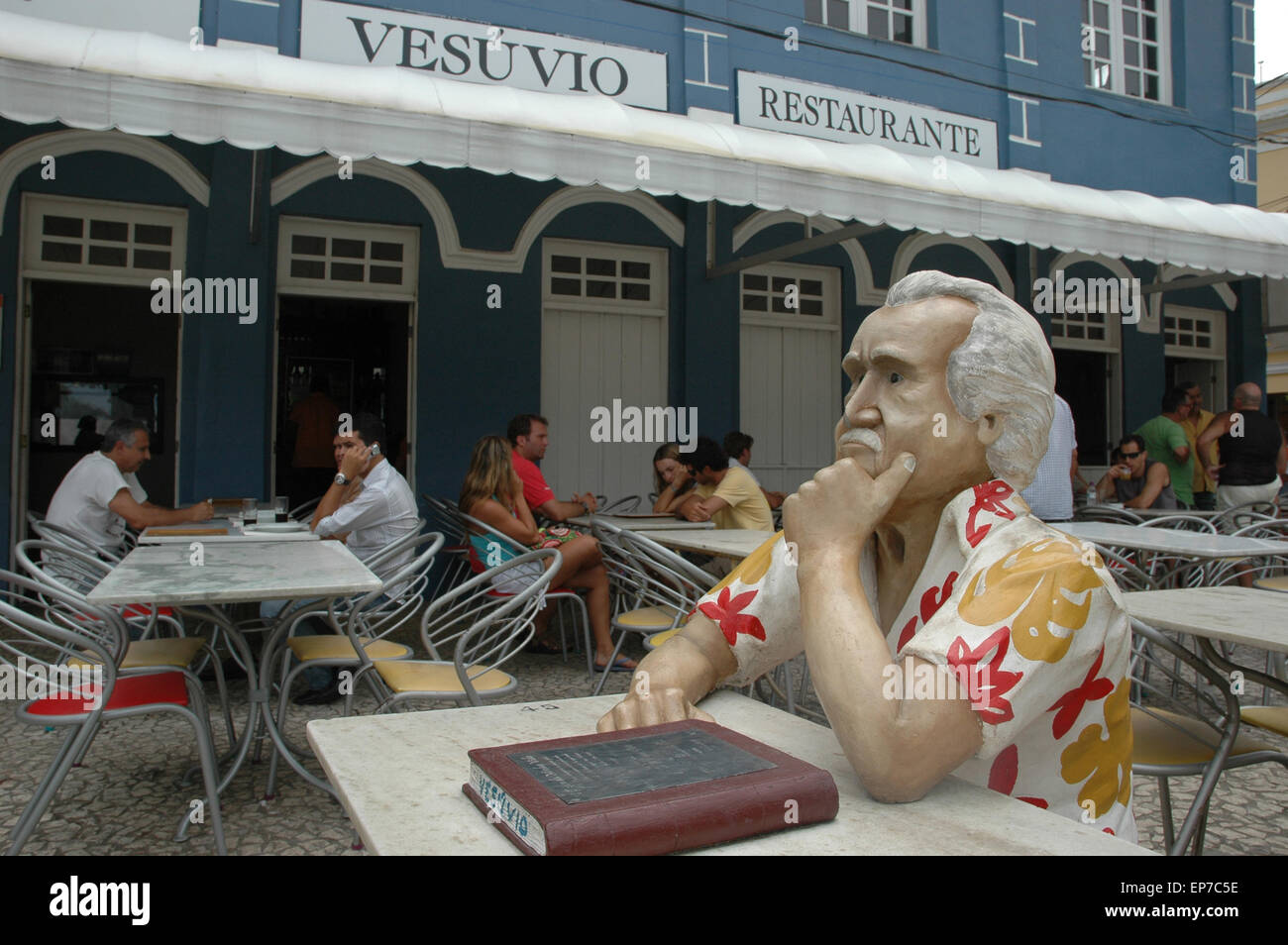 Ilhéus, Brasilien: Bar Vesuvio Stockfoto