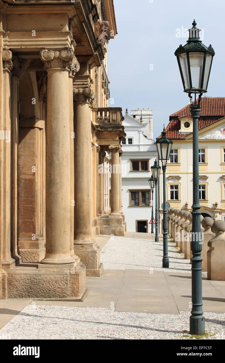 Städtischen Szene von Prag, Tschechische Republik Stockfoto