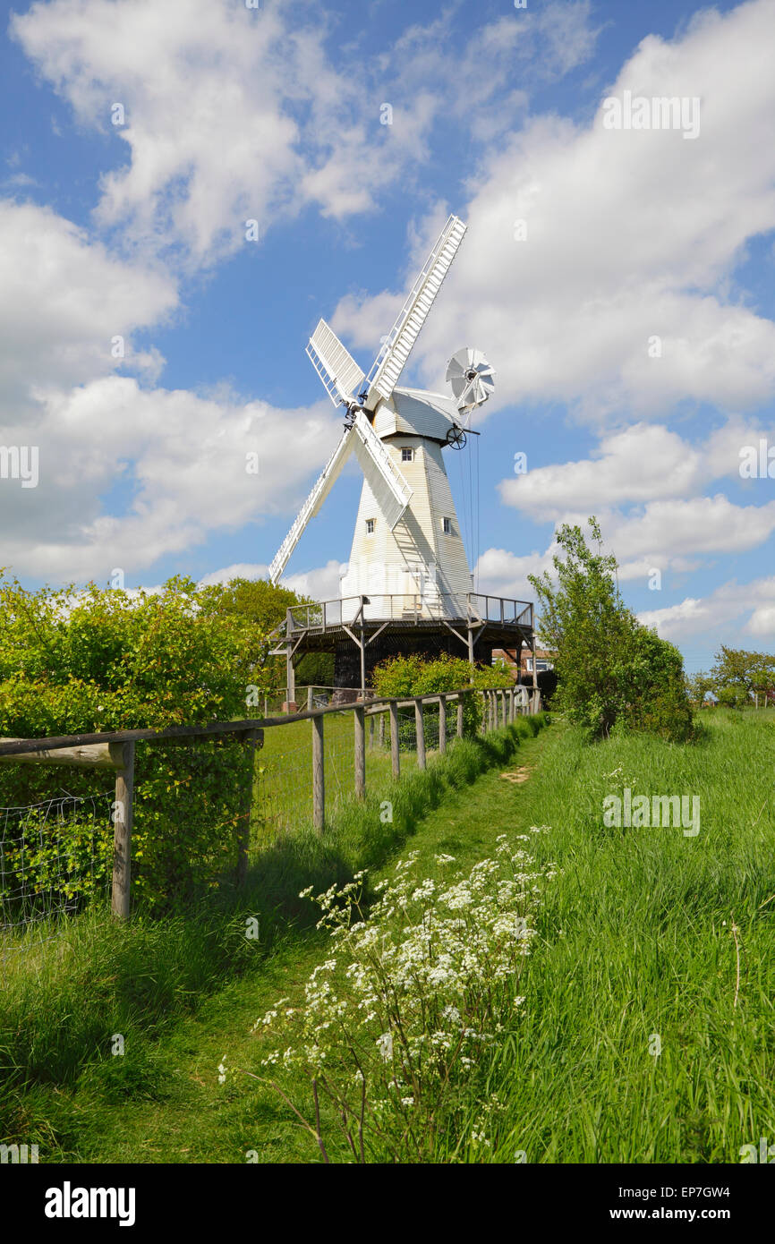 Woodchurch Windmühle, Kent, England, Großbritannien, GB, UK Stockfoto