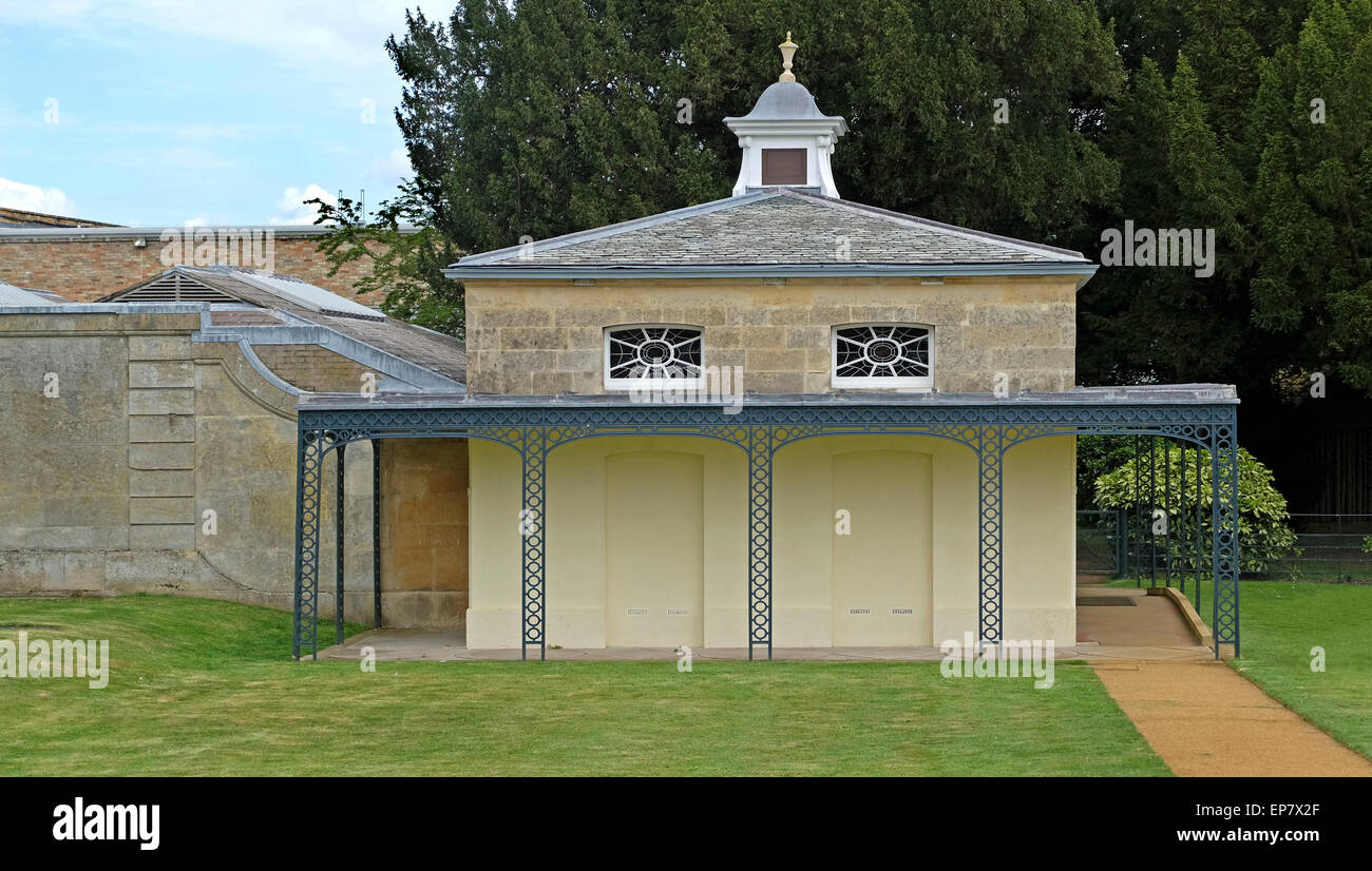 Äußeren Molkerei-Gebäude am Wrest Herrenhaus und Park, Bedfordshire, Luton, Bedfordshire, UK. Stockfoto