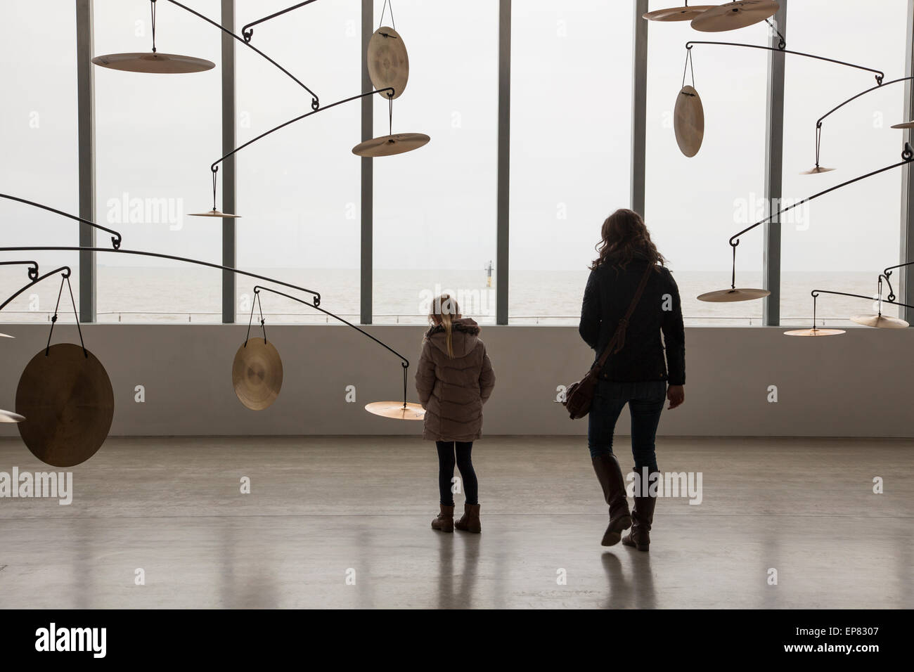 Carlos Amorales Kunstinstallation an der Turner Contemporary Art Gallery, Margate, Kent, UK Stockfoto