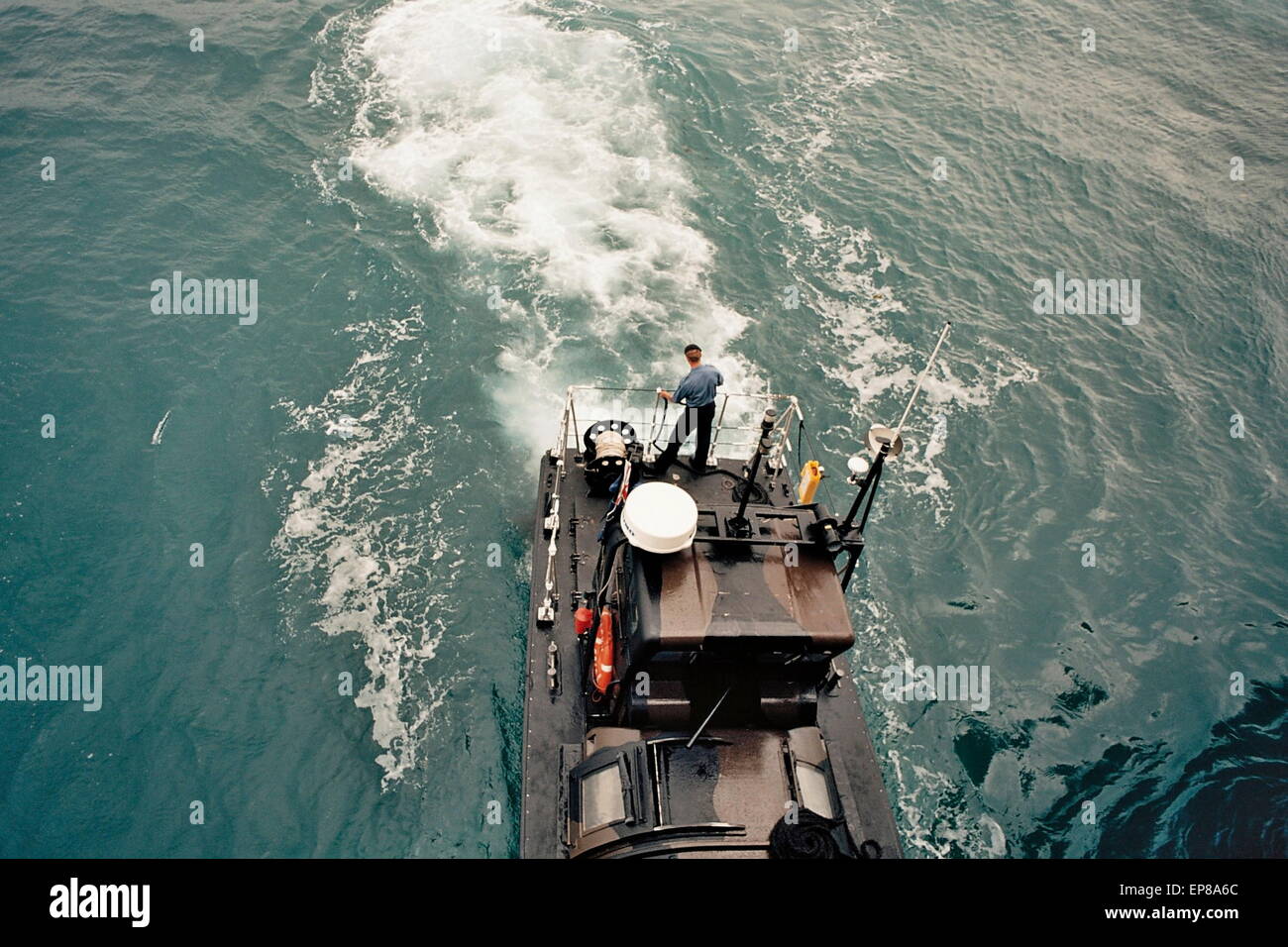 AJAXNETPHOTO. 2009. AUF HOHER SEE, KANAL.  -LCI AM MEER - LANDUNGSBOOT VON RFA AMPHIBISCHER ANGRIFF SCHIFF MOUNTS BAY. FOTO: JONATHAN EASTLAND/AJAX REF: 920083 20 18 Stockfoto