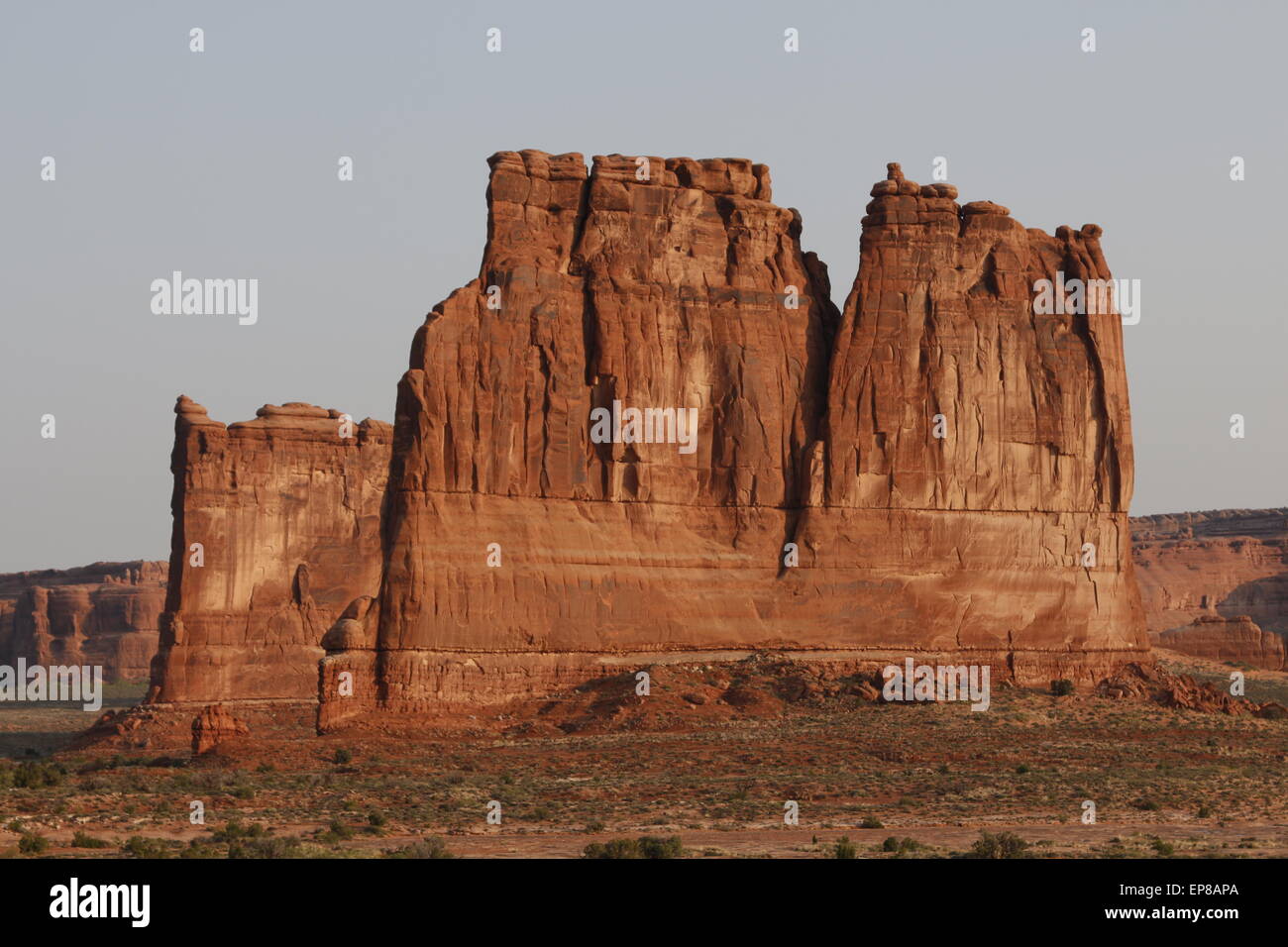 Wunderschöne Felsformationen im Arches-Nationalpark, Moab, Utah Stockfoto