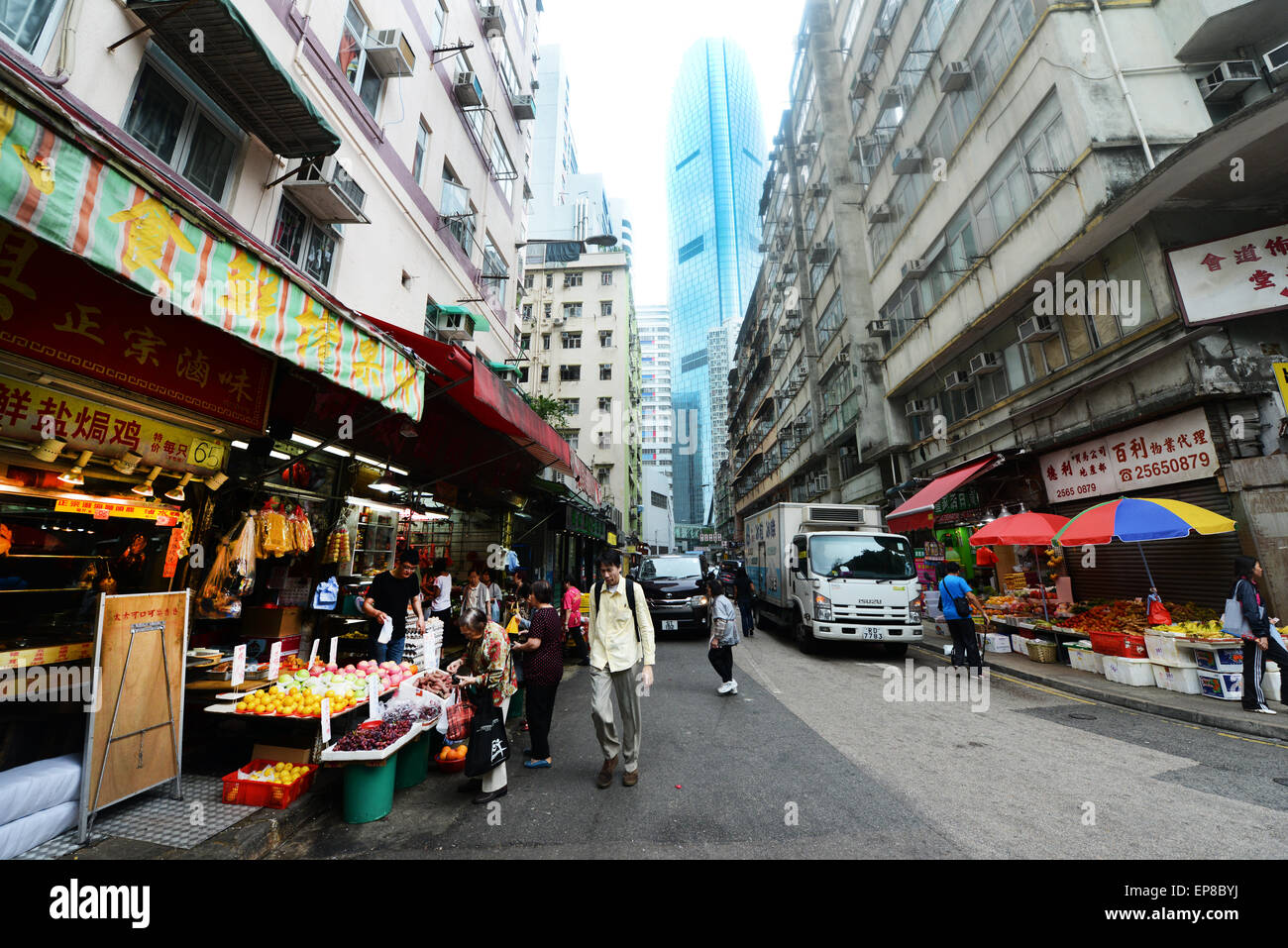 Große alte Regierung Wohnhaus in Hong Kong. Stockfoto