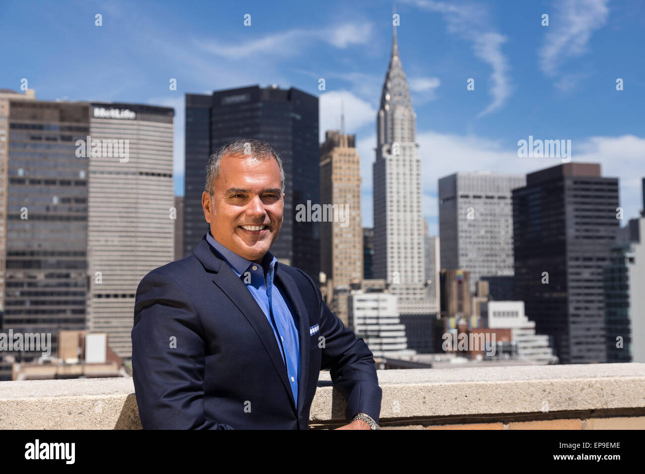 Lässige Geschäftsmann Stockfoto