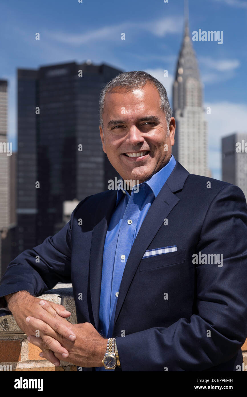 Lässige Geschäftsmann Stockfoto