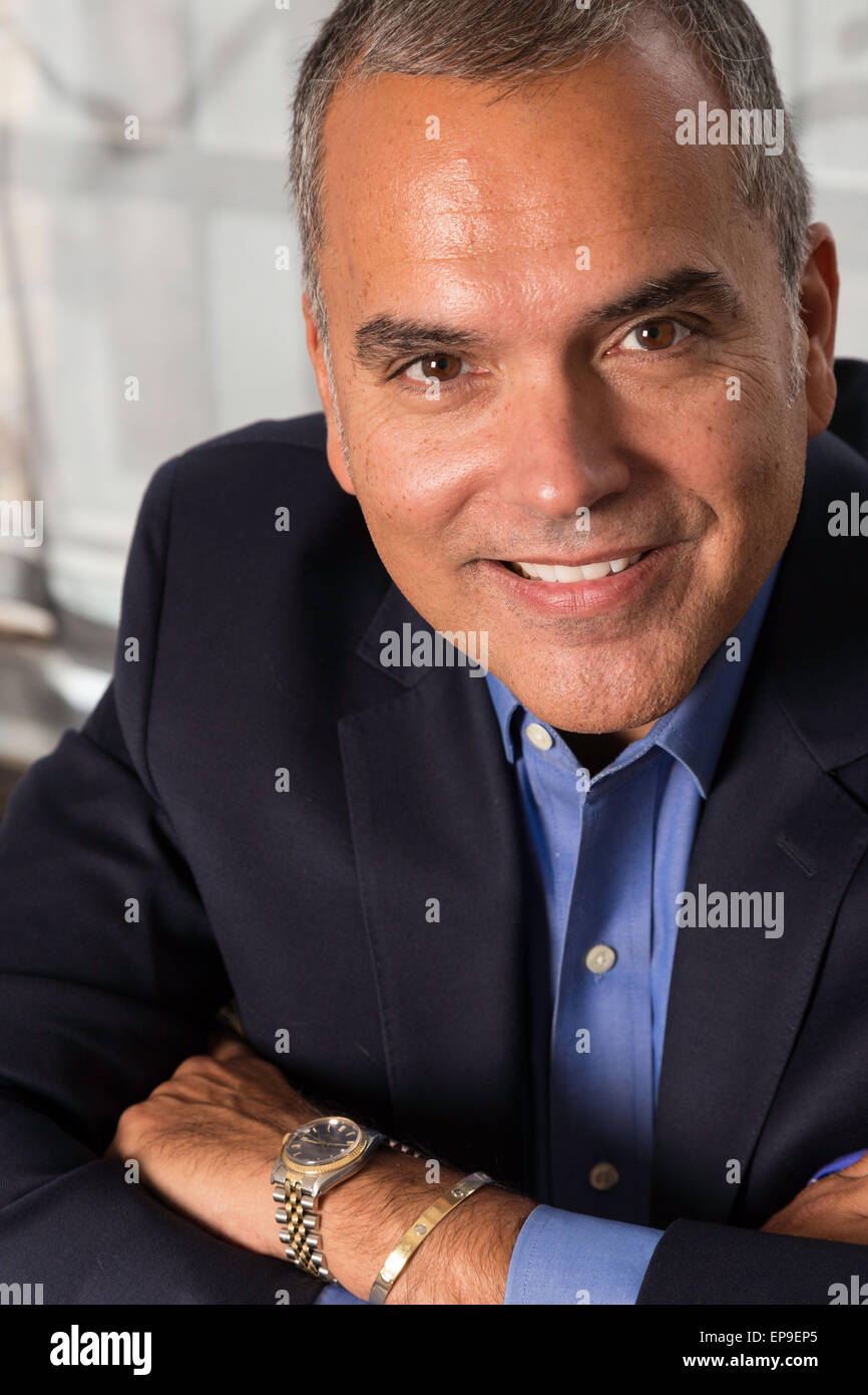 Lässige Geschäftsmann Stockfoto