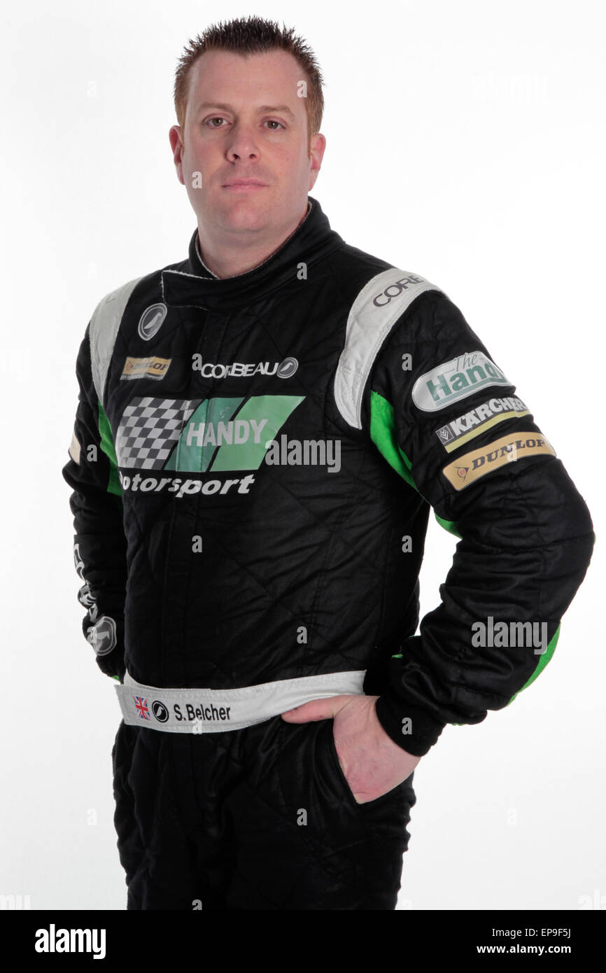 Simon Belcher (GBR) praktisch Motorsport Toyota Avensis Stockfoto