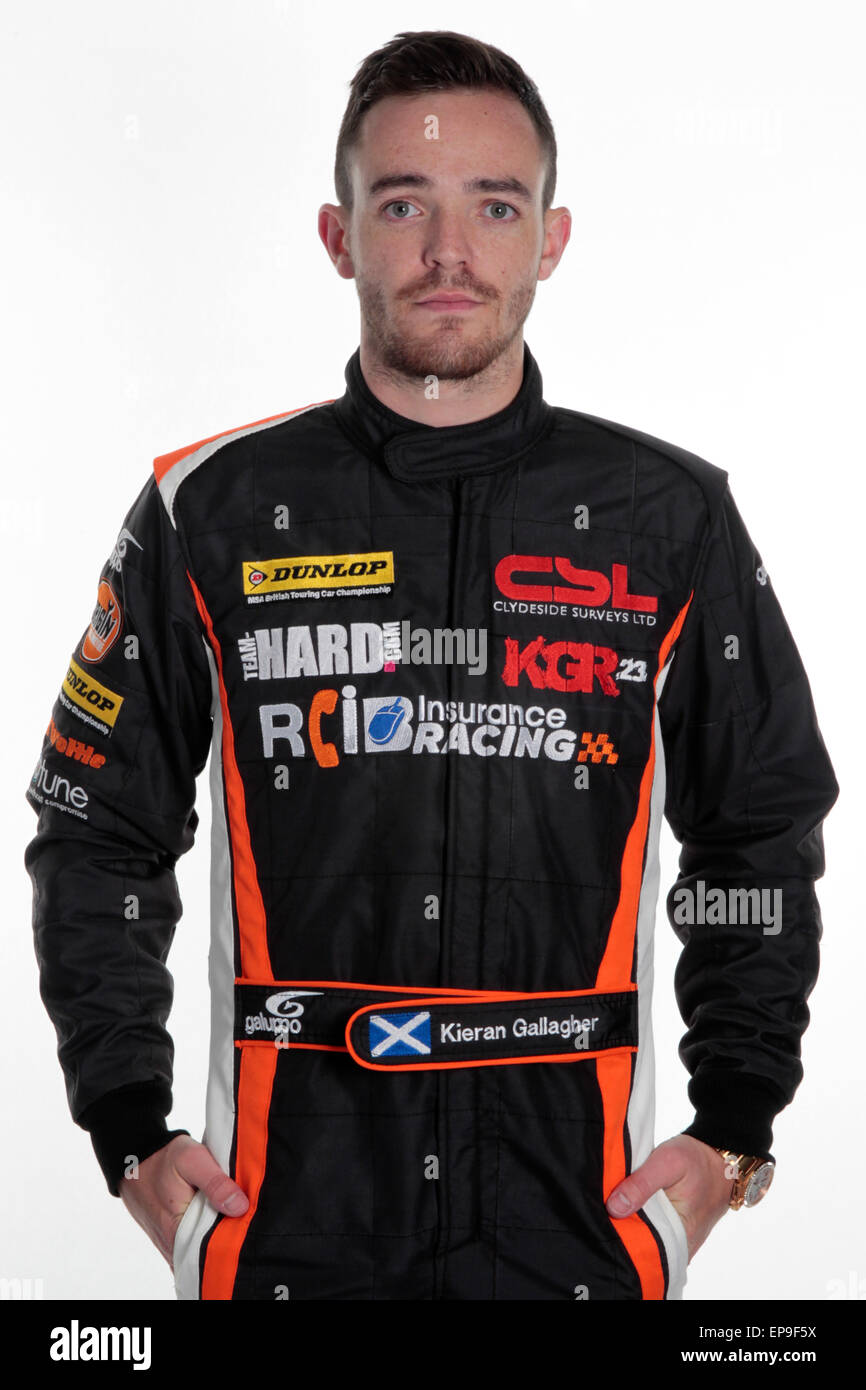 Kieran Gallagher (GBR) Team hart Toyota Avensis Stockfoto