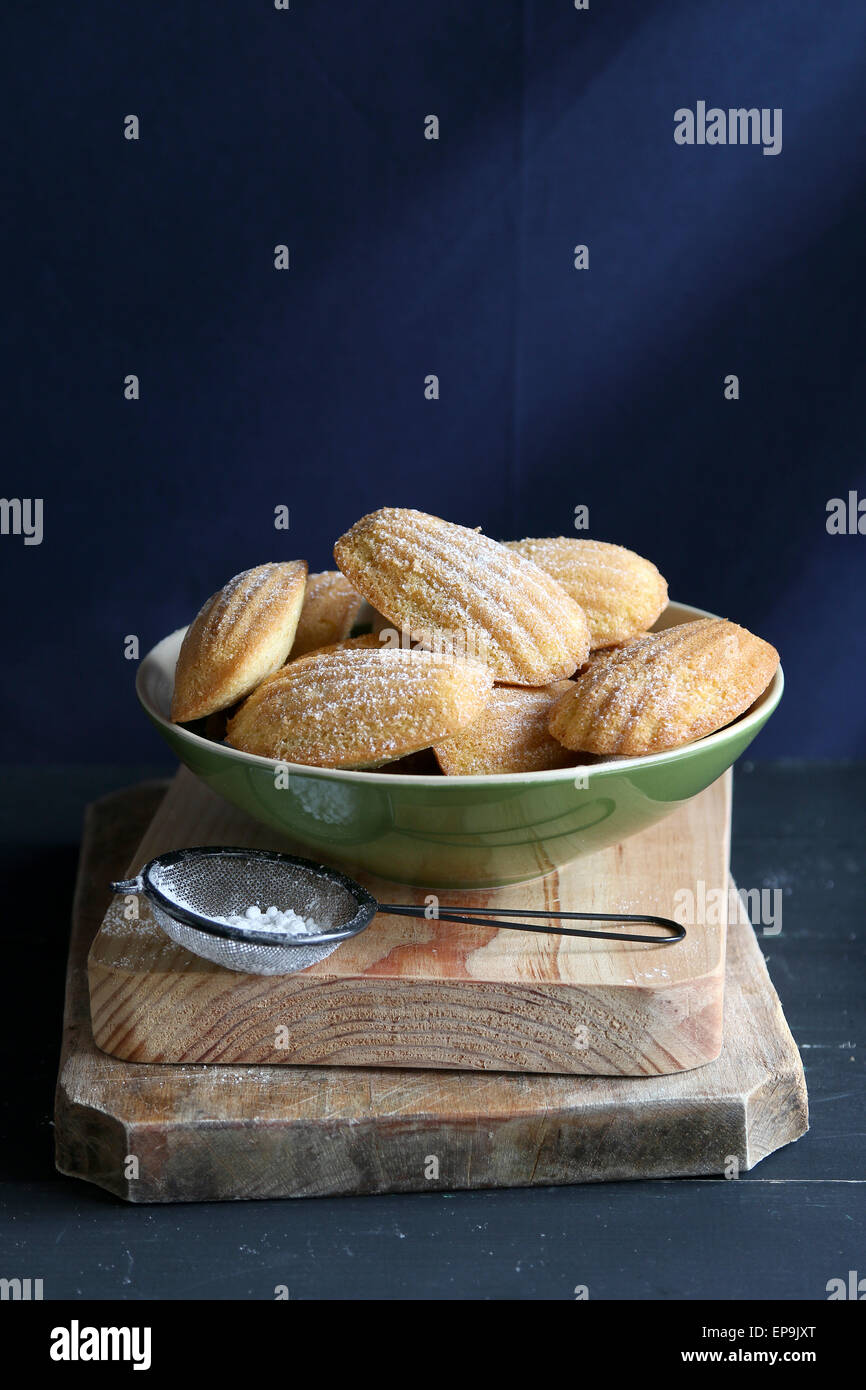 Französische madeleines Stockfoto