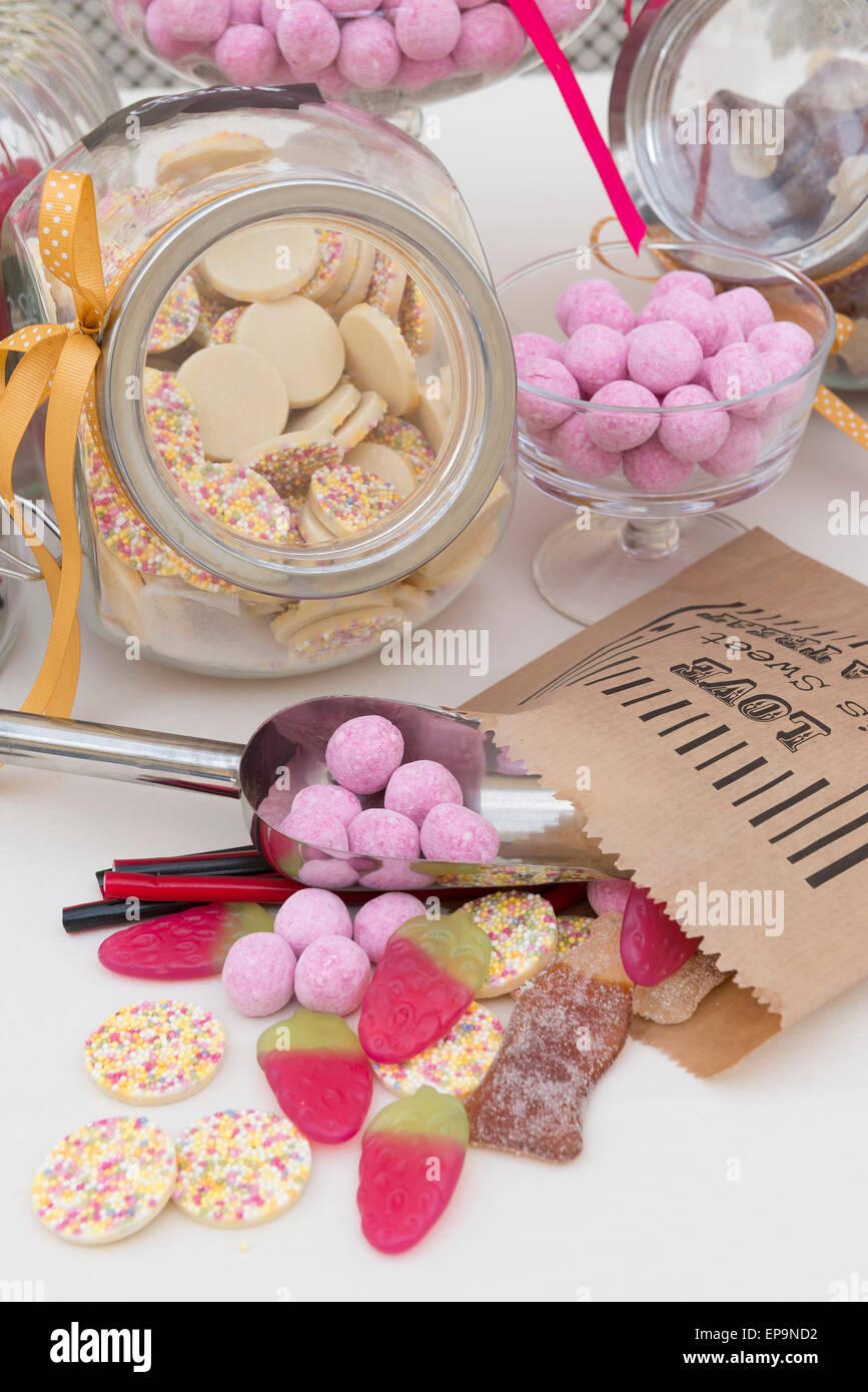 Süße Süßwaren Stockfoto