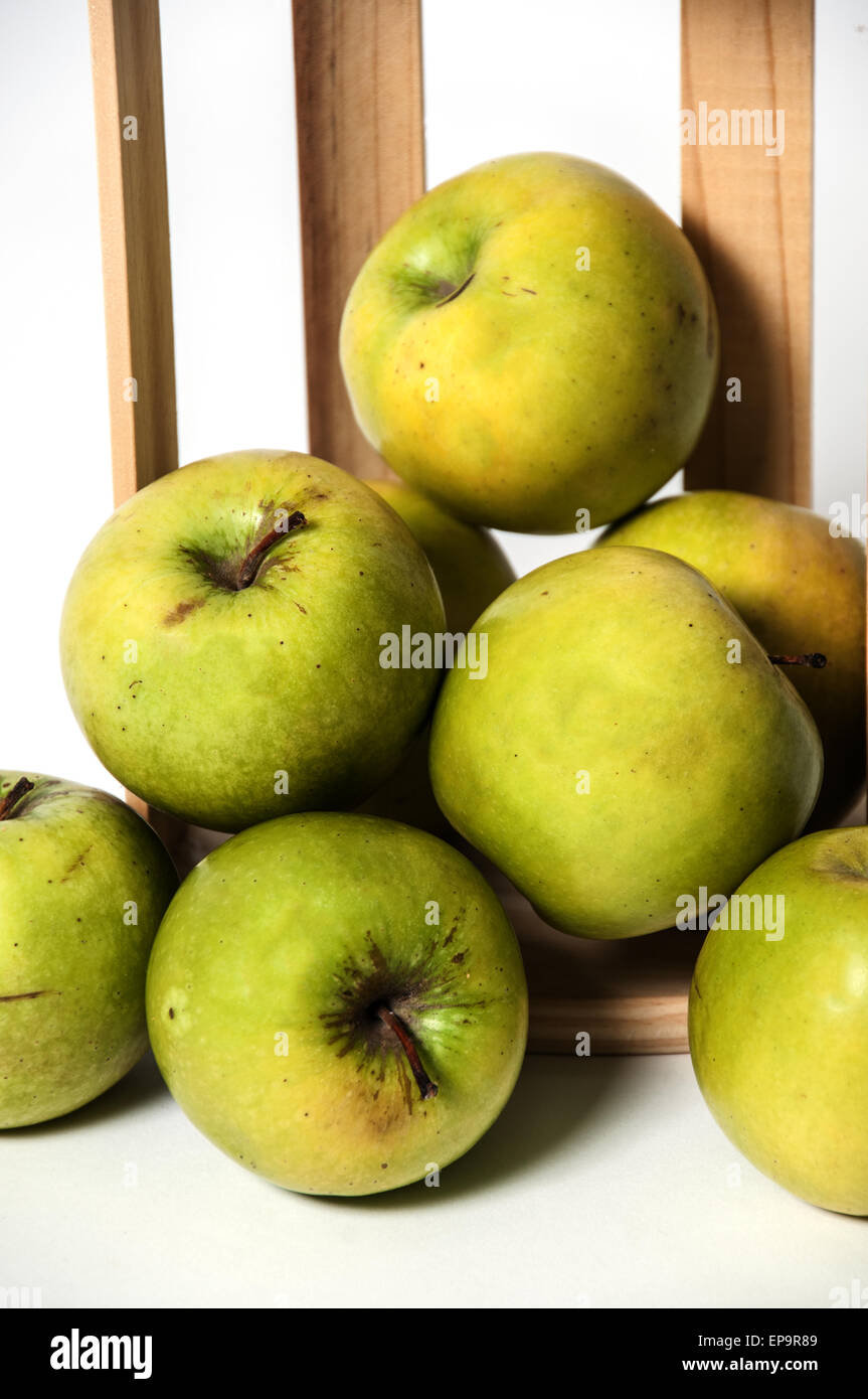 Granny Smith Apfel Stockfoto