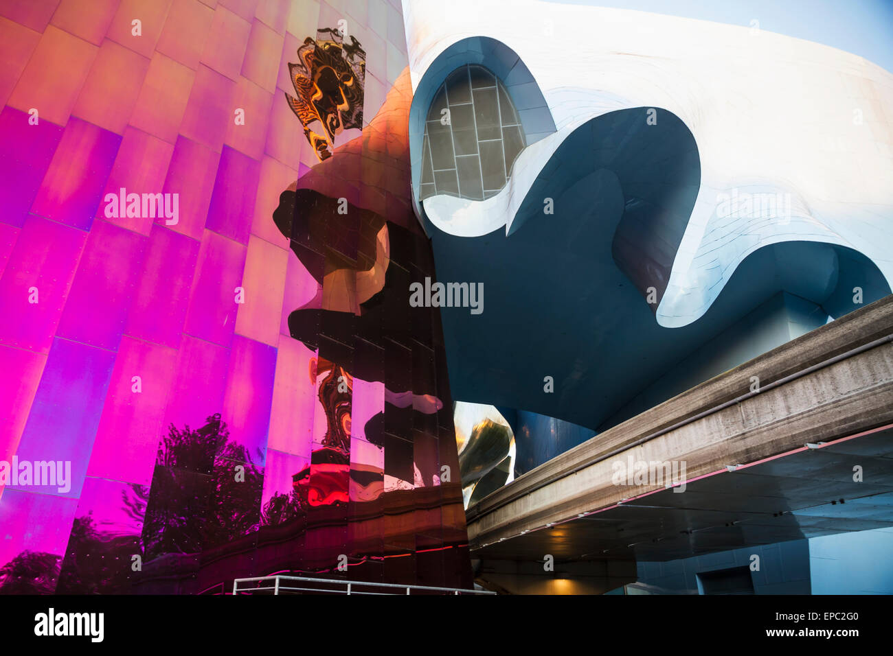 Internationalen Brunnen, Seattle Center, Seattle Stockfoto