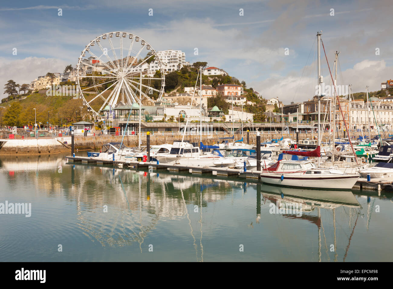 Hafen von Torquay, Devon UK Stockfoto