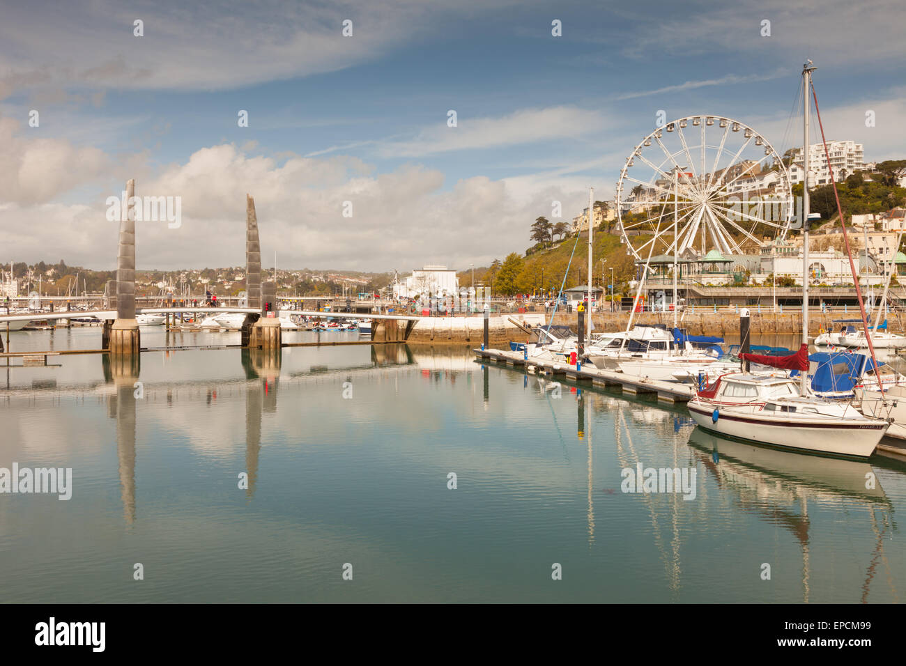 Hafen von Torquay, Devon UK Stockfoto