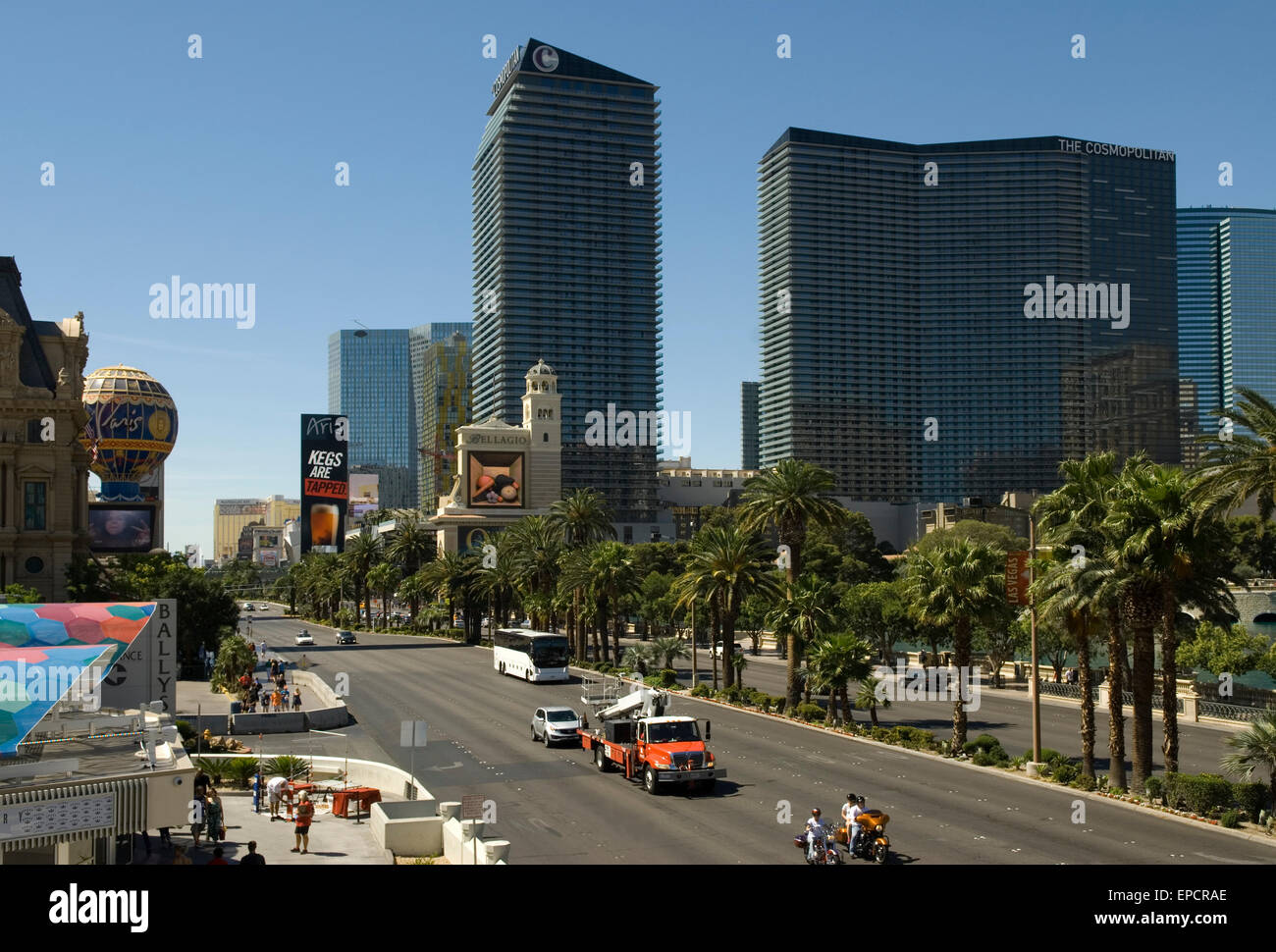 Las Vegas Boulevard Nevada, USA Stockfoto