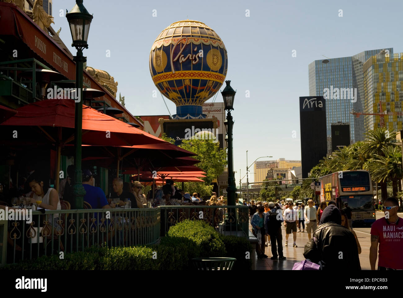 Mon Ami Gabi Cafe Las Vegas Nevada, USA Stockfoto