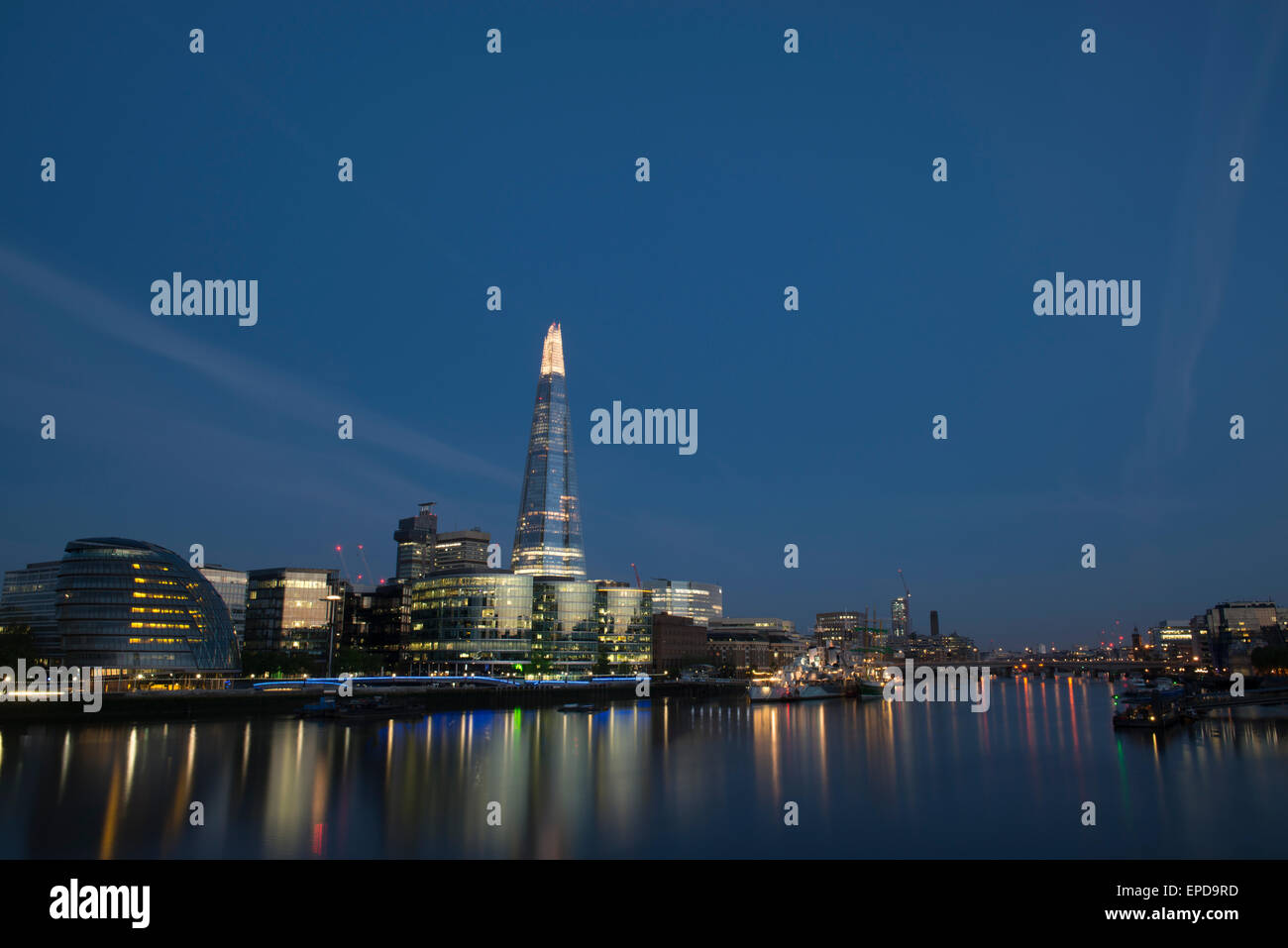 London Shard] Hotel [Rathaus]. Credit: LEE RAMSDEN/ALAMY Stockfoto