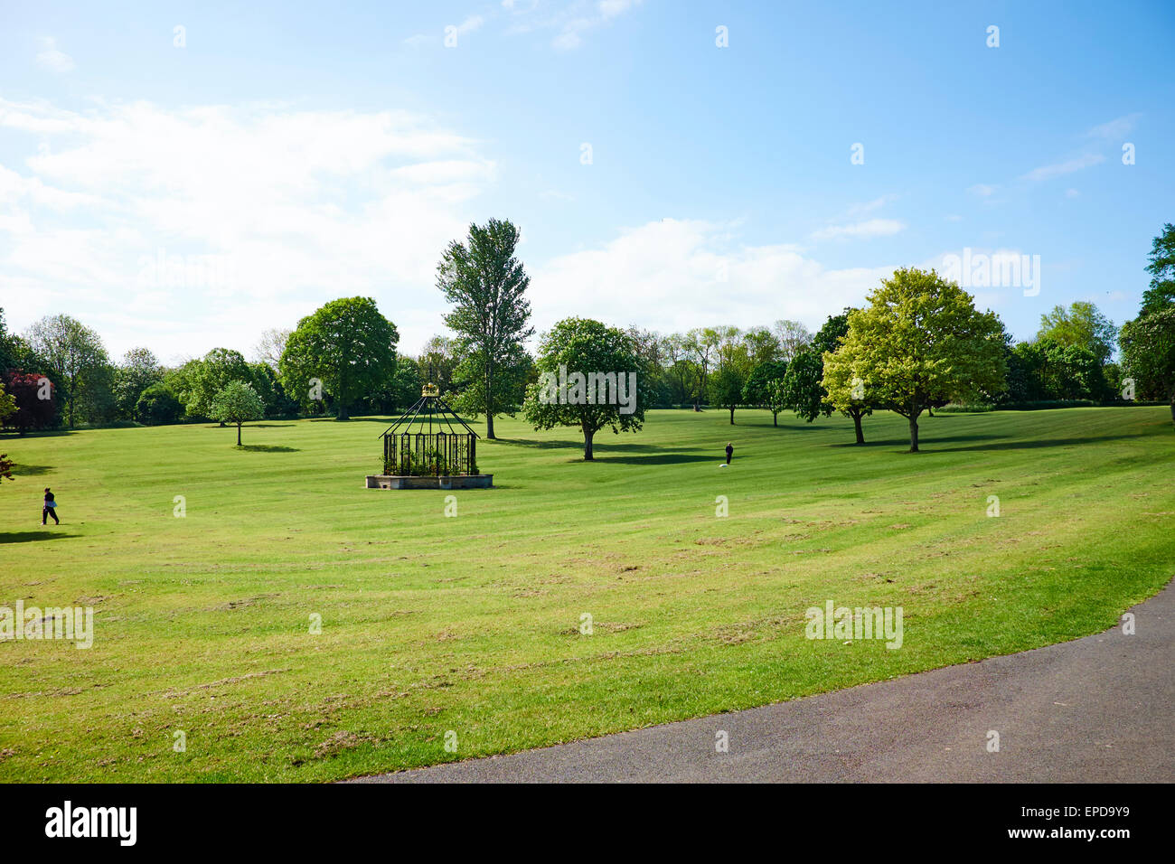 Hall Park Rushden Northamptonshire UK Stockfoto