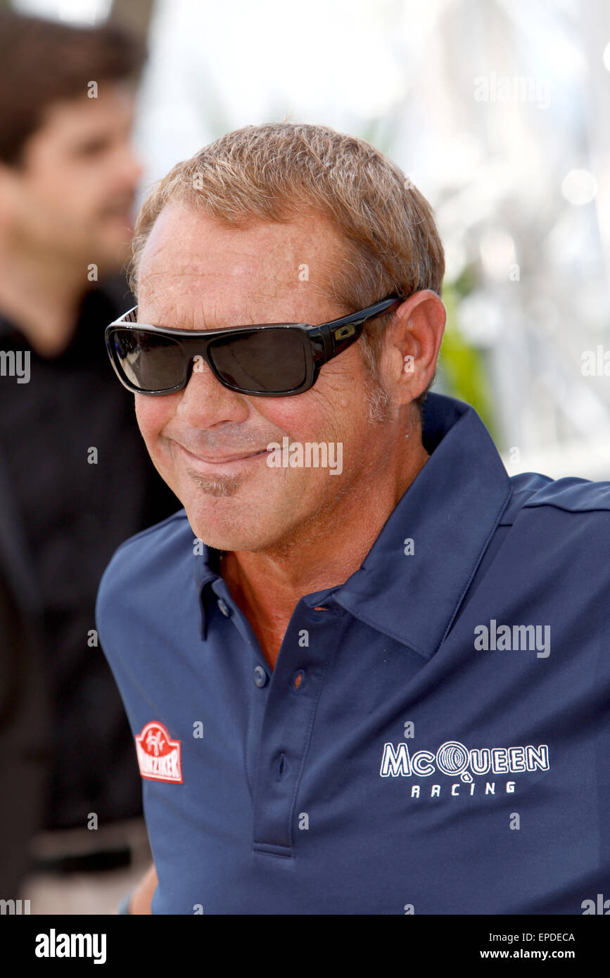 Schauspieler Chad McQueen besucht den Fototermin von Steve McQueen: The Man & Le Mans auf der 68. jährlichen Cannes Film Festival im Palais des Festivals in Cannes, Frankreich, am 16. Mai 2015. Foto: Hubert Boesl - kein Draht-SERVICE Stockfoto