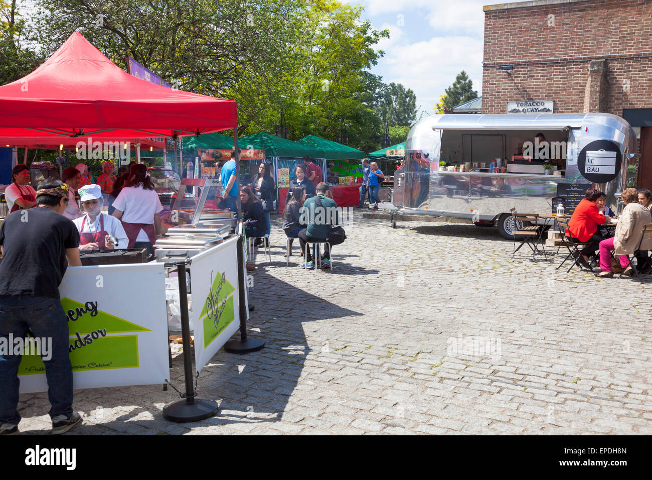 16. Mai 2015 - FestivalAsia im Tabak Docks, London - ein fest, asiatischen Kulturen, Kunst und Küche Stockfoto