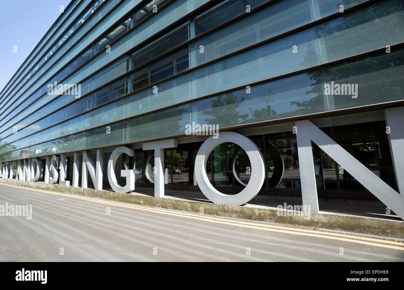 Stadt und Islington College Centre for Business Arts and Technology, Nord-London Stockfoto