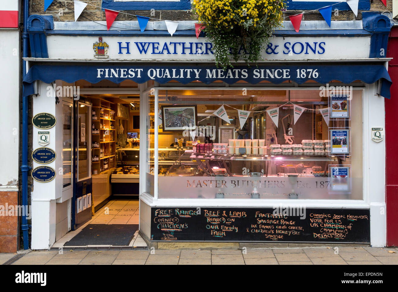 UK, England, Pateley Bridge, Yorkshire. Stockfoto