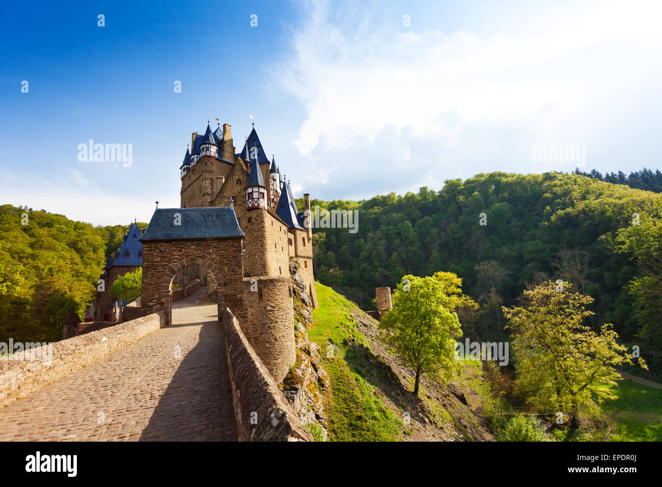 Tore von Eltz Burg, Deutschland Mayen-Koblenz Stockfoto