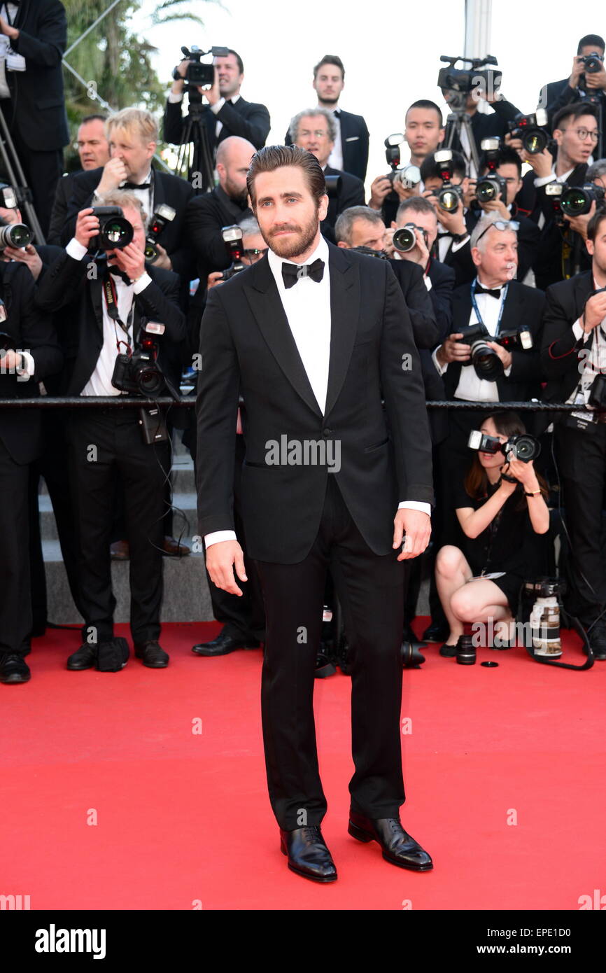 Cannes, Frankreich. 14. Mai 2015. CANNES, Frankreich - Mai 17: Juror Jake Gyllenhaal besucht die "Carol" Premiere während der 68. annual Cannes Film Festival im 17. Mai 2015 in Cannes, Frankreich. © Friedrich Injimbert/ZUMA Draht/Alamy Live-Nachrichten Stockfoto