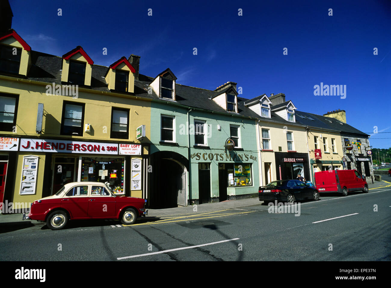 Irland, County Donegal, Stadt Donegal Stockfoto