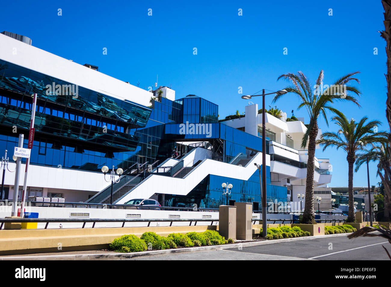 Palais des Festivals et des Congrès Stockfoto