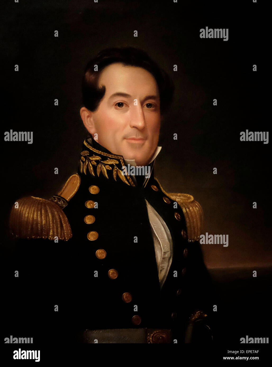 Ein junger David Glasgow Farragut 1838 William Swain Stockfoto