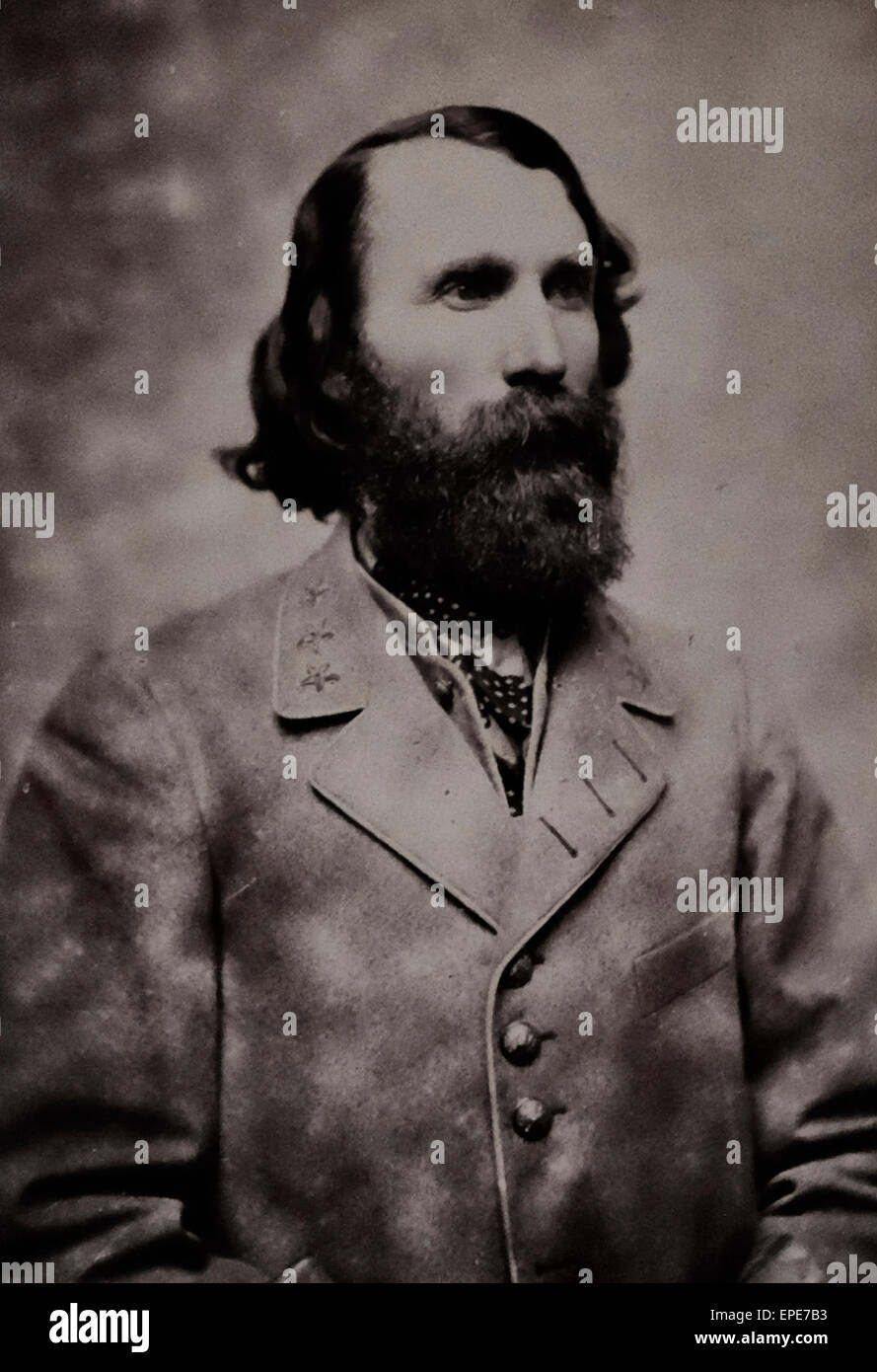 Ein P-Hill - konföderierten Bürgerkriegs General Stockfoto