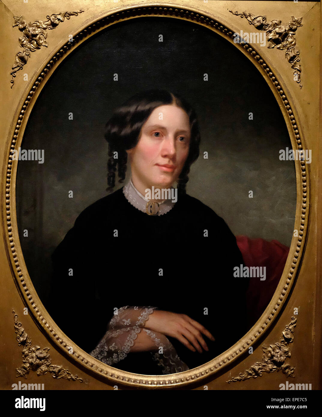 Harriet Beecher Stowe, Autor von Onkel Toms Hütte, 1853 Stockfotografie -  Alamy